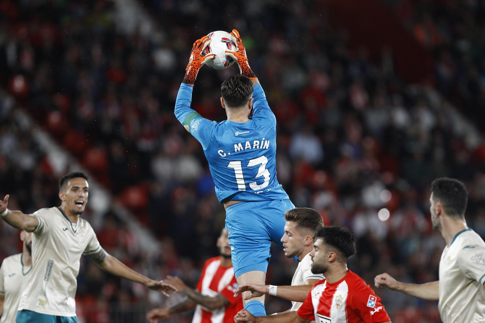 Las mejores imágenes del partido de fútbol U.D. Almería-Córdoba C.F.