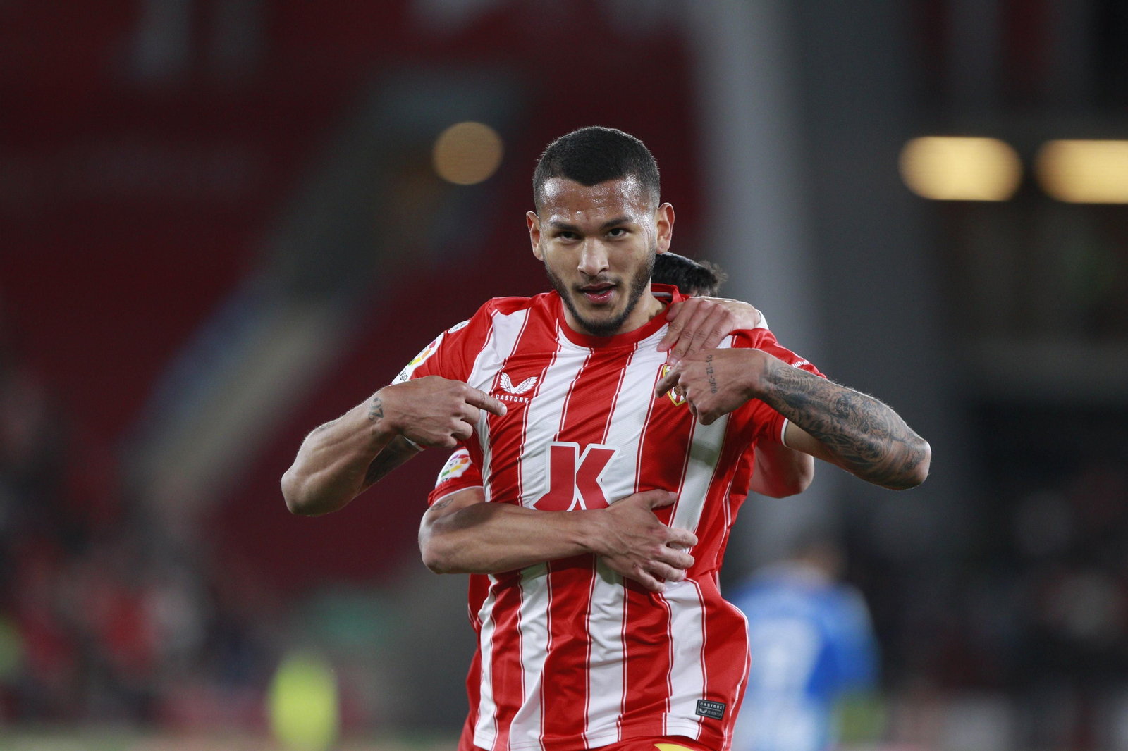 Imágenes del partido U.D. Almería-R.C.D. Espanyol