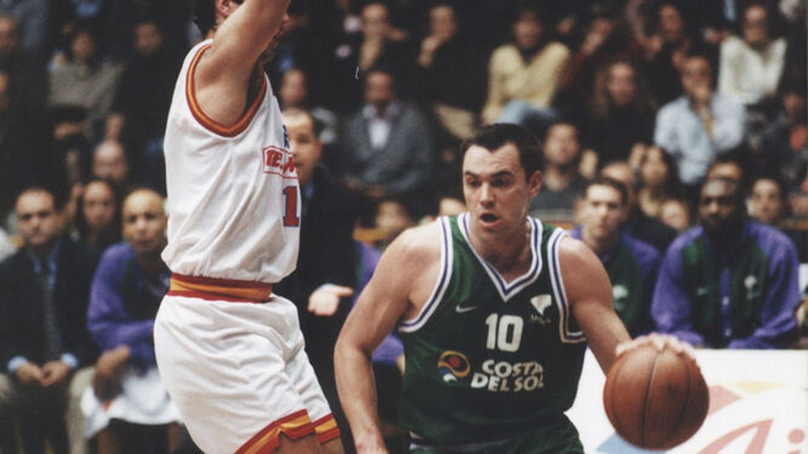 Babkov, en un partido con el Unicaja