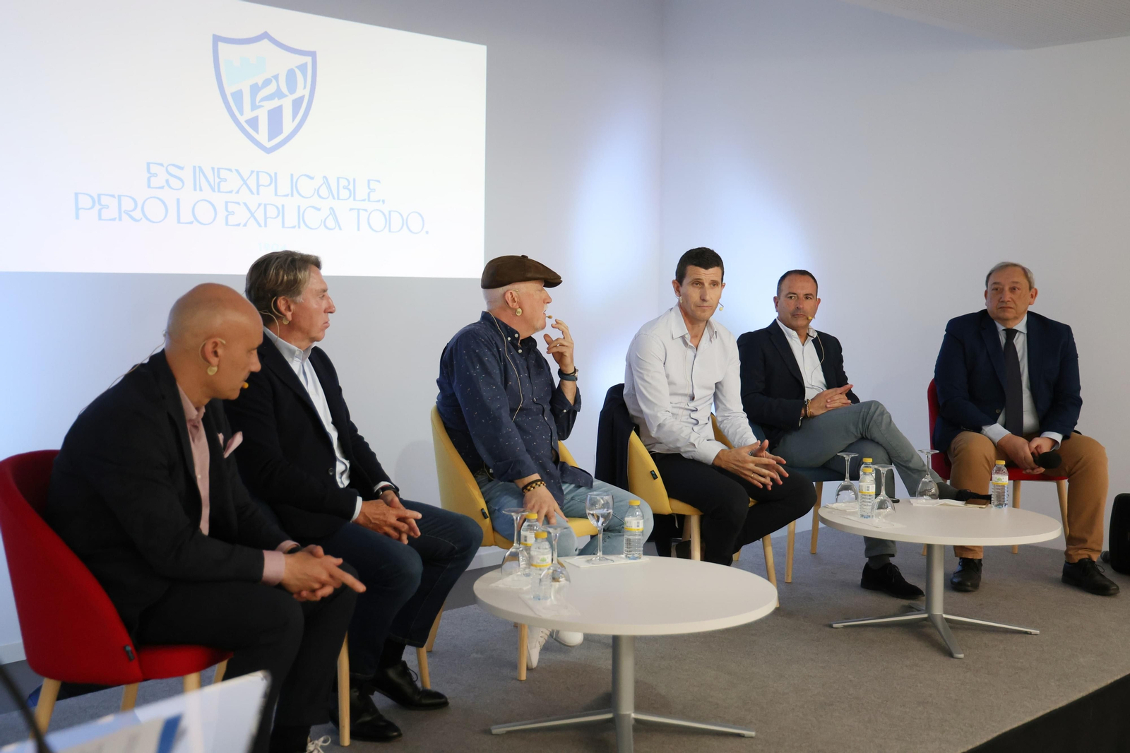 Las fotos de la gran reunión del 120 aniversario del fútbol en Málaga Las fotos de la gran reunión del 120 aniversario del fútbol en Málaga
