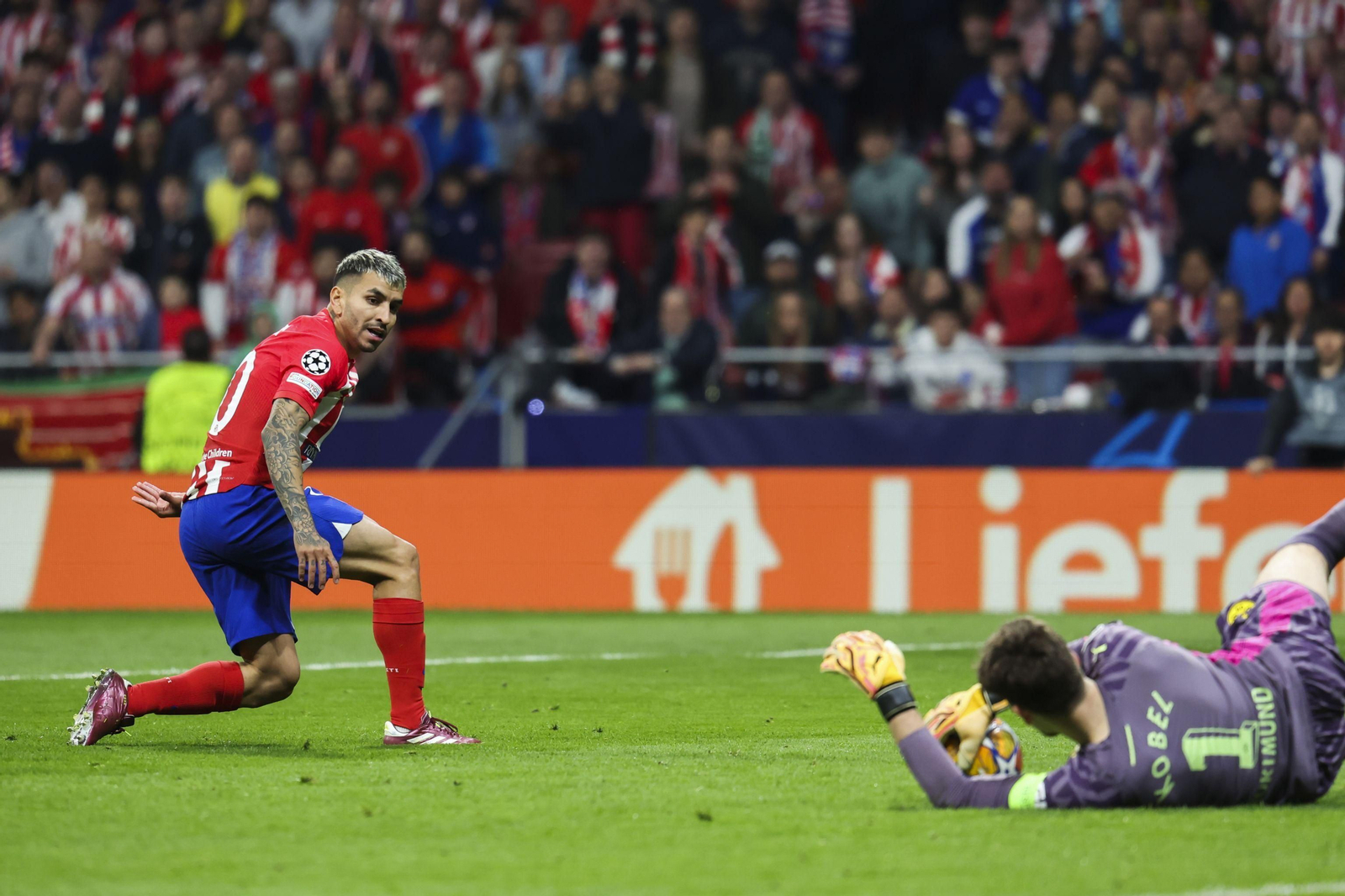 El Atlético de Madrid - Borussia Dortmund, en fotos