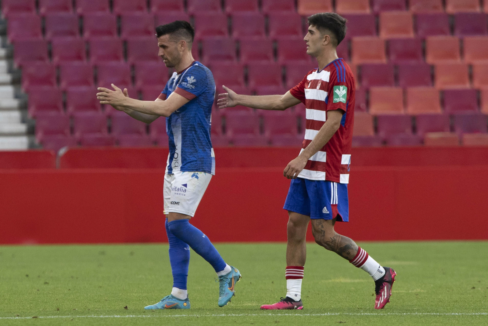 Las mejores imágenes del Recreativo Granada - Real Avilés