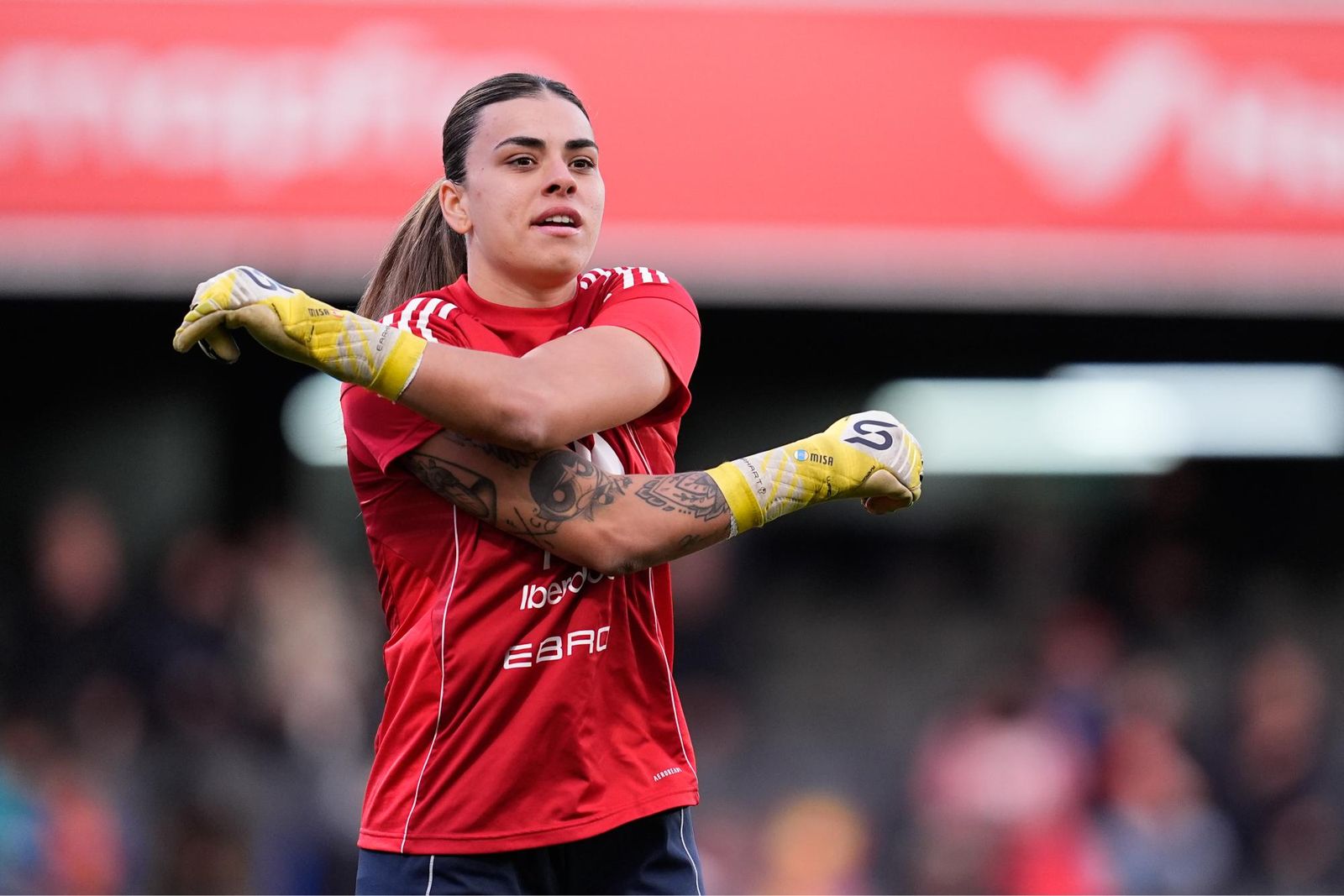 Las fotos del España-Islandia de fútbol femenino