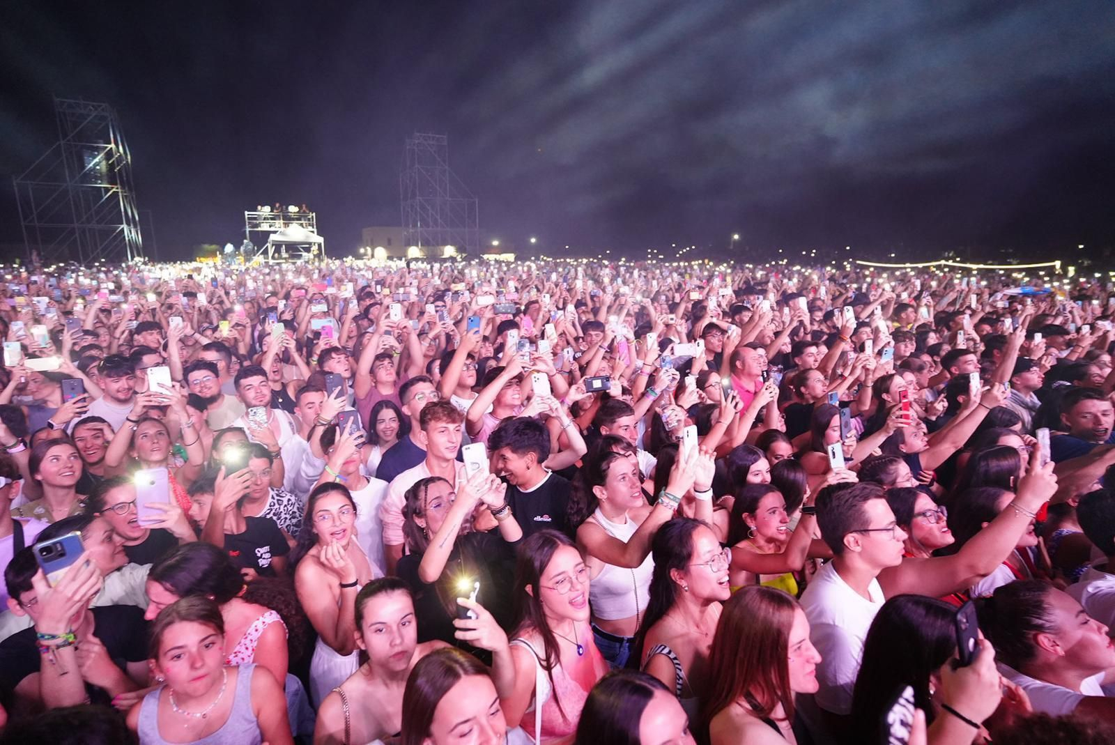 El concierto de Quevedo en Pozoblanco, en imágenes