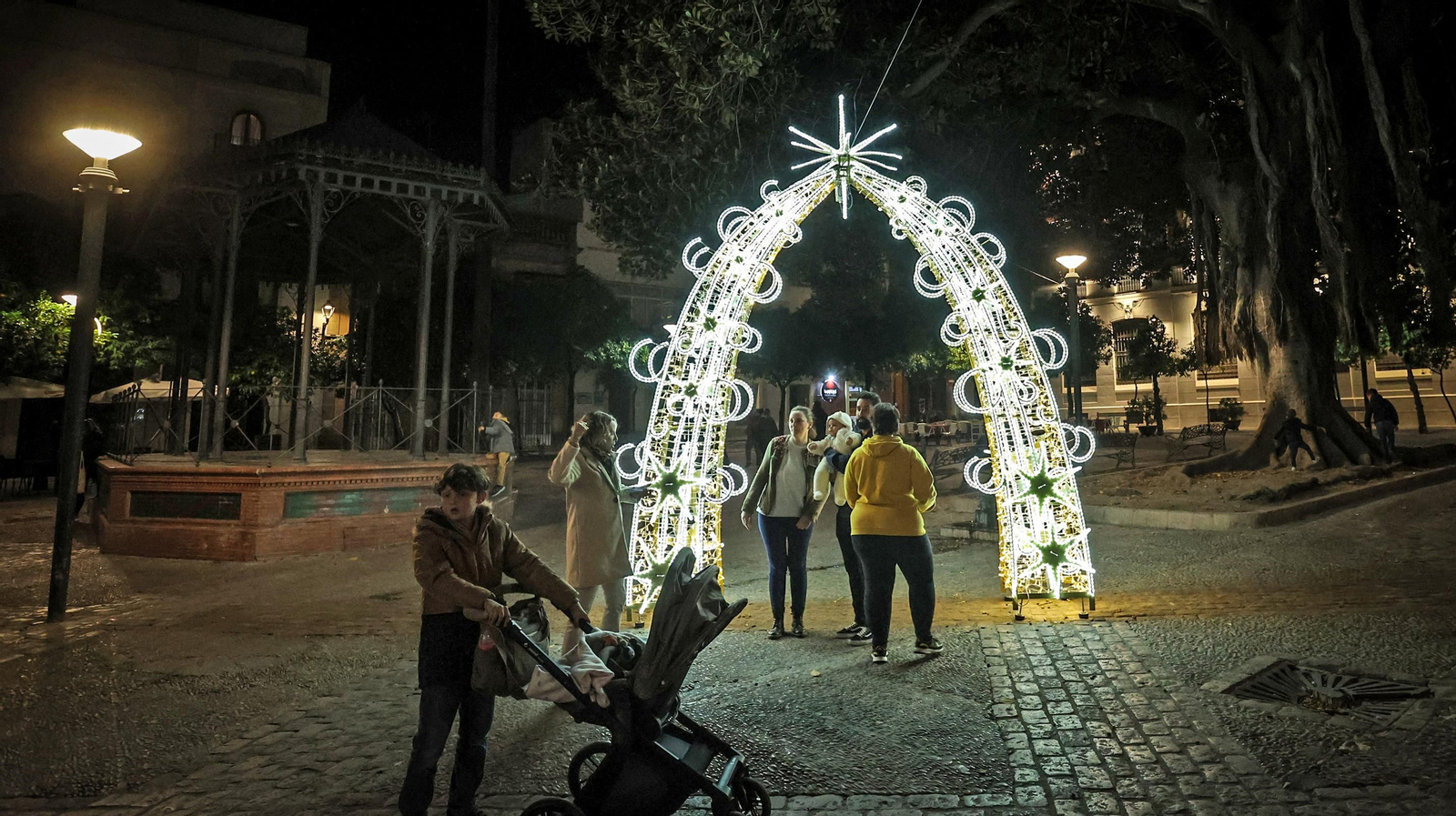 Jerez enciende su alumbrado navideño