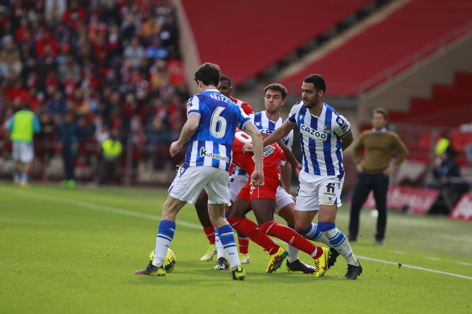 Imágenes del partido U.D. Almería-Real Sociedad