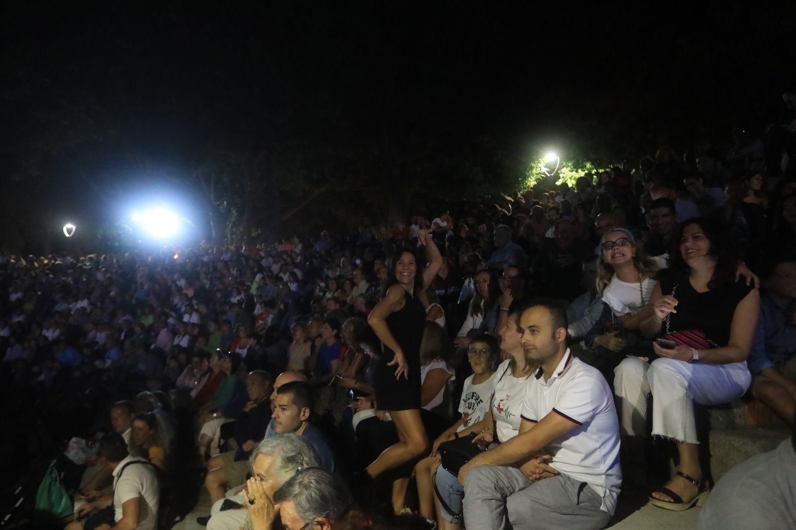 Concierto de La Mari de Chambao en San Fernando