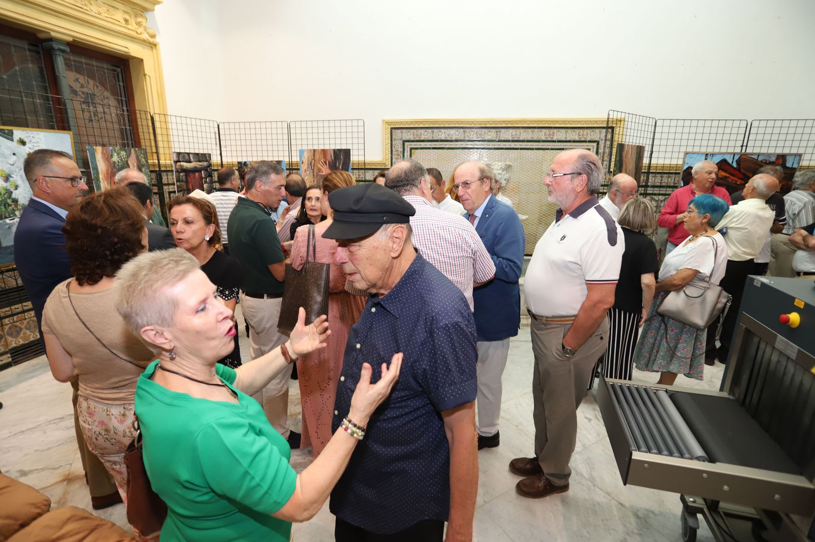 Inauguración de la Exposición de Alfonso Aramburu