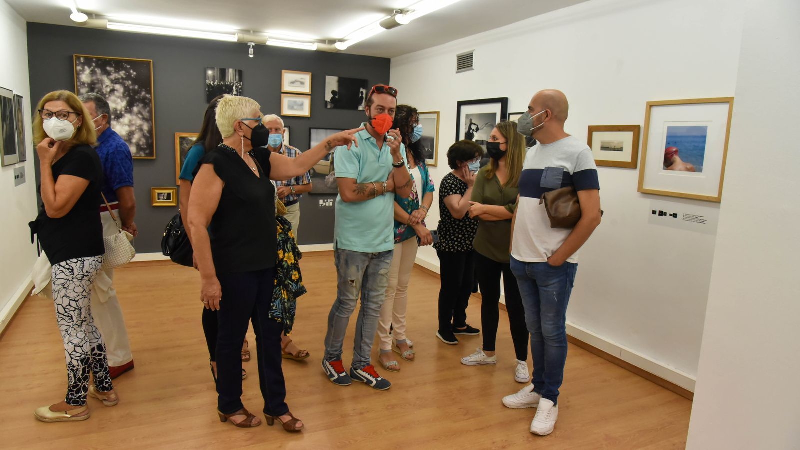 Las fotos del la exposición homenaje a Alberto Galan