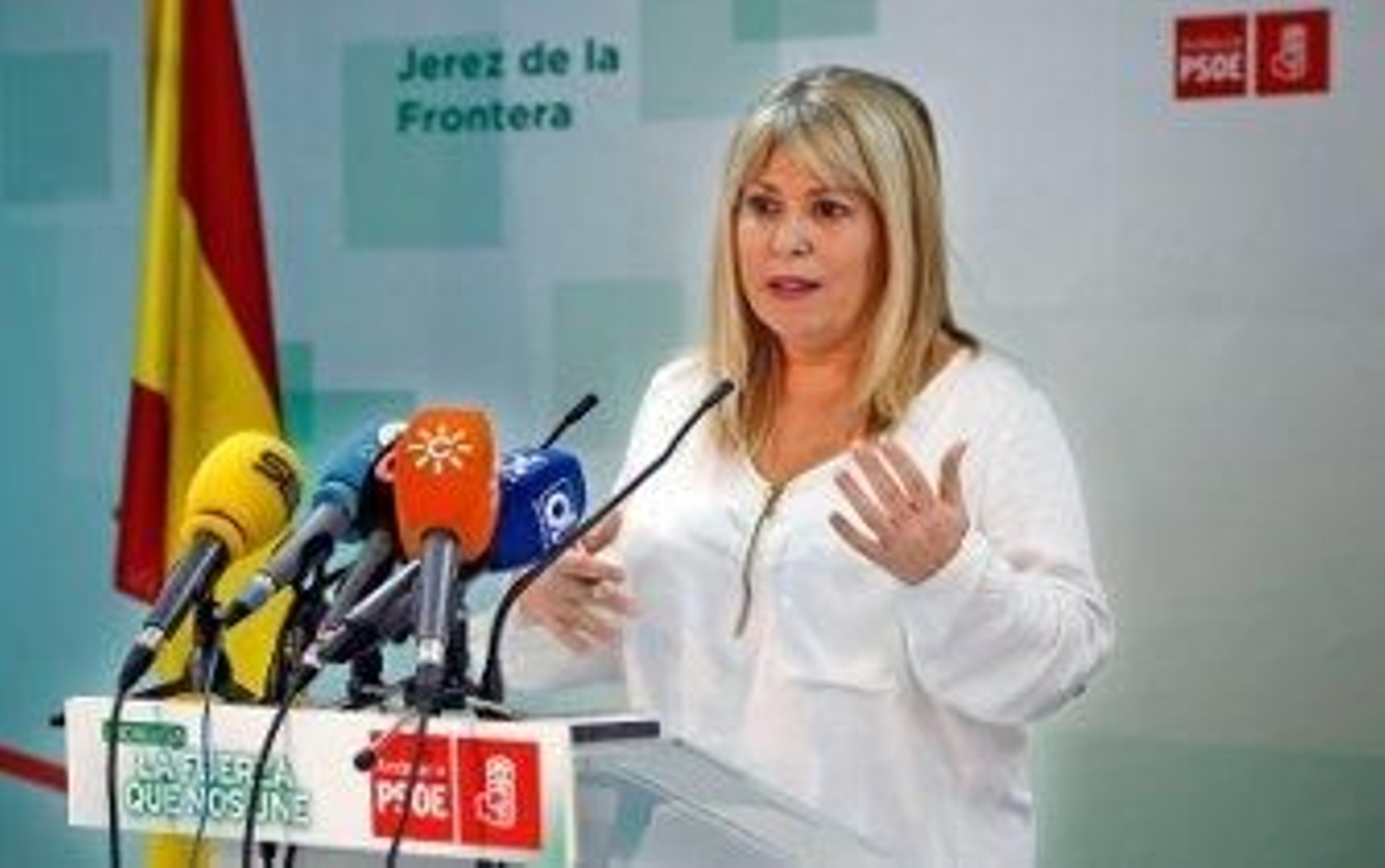 Mamen Sánchez quiere que Jerez sea "una ciudad libre de desahucios"
