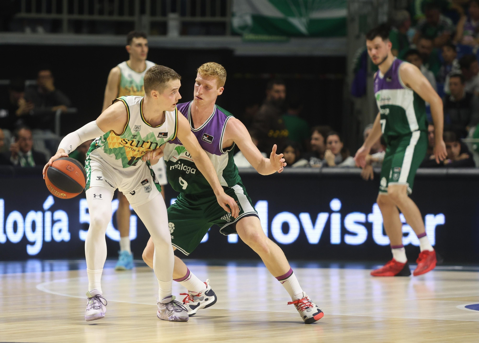 El Unicaja - Bilbao Basket, en fotos
