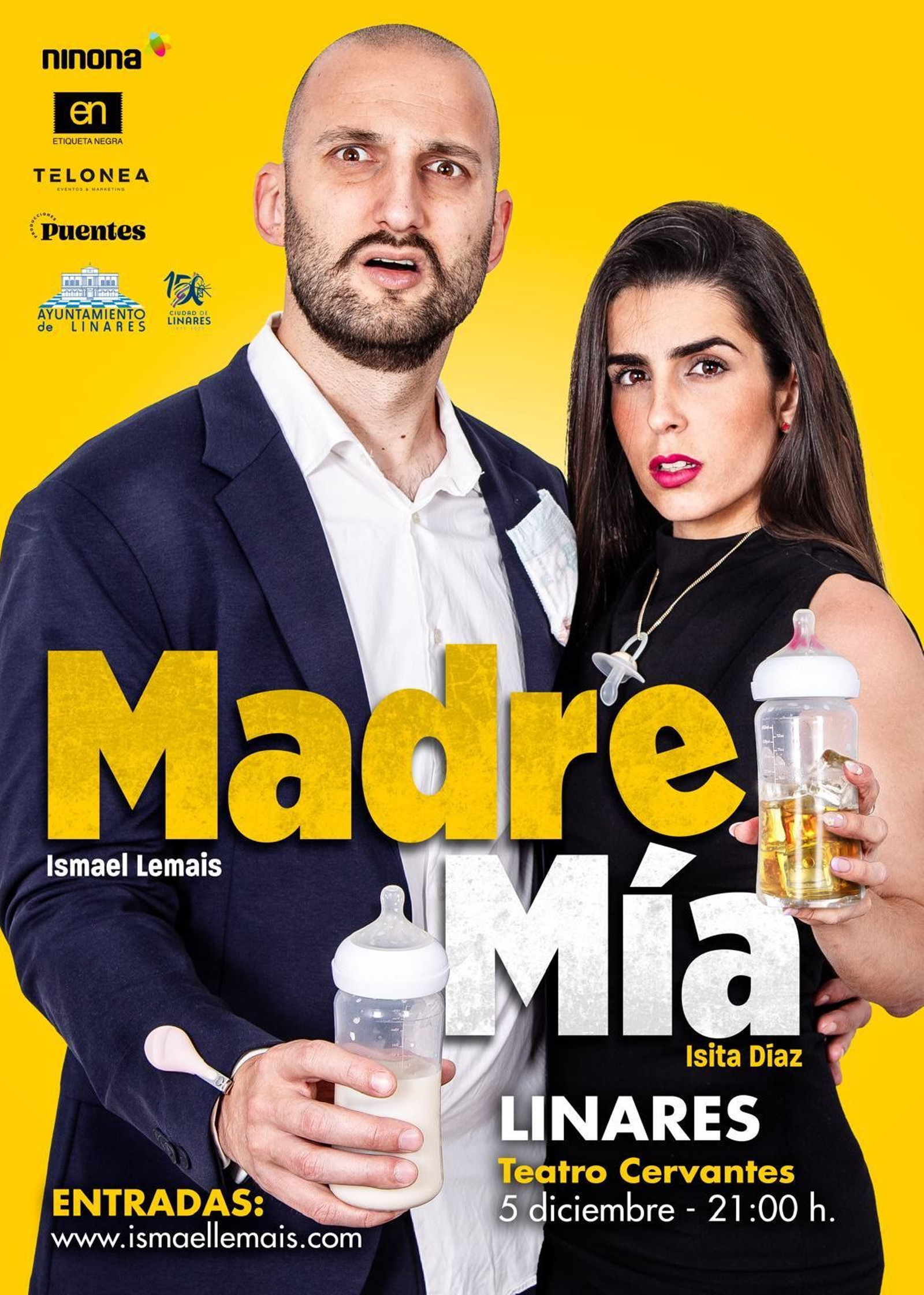 La pareja cómica más conocida de las redes sociales aterriza este fin de semana en Linares.