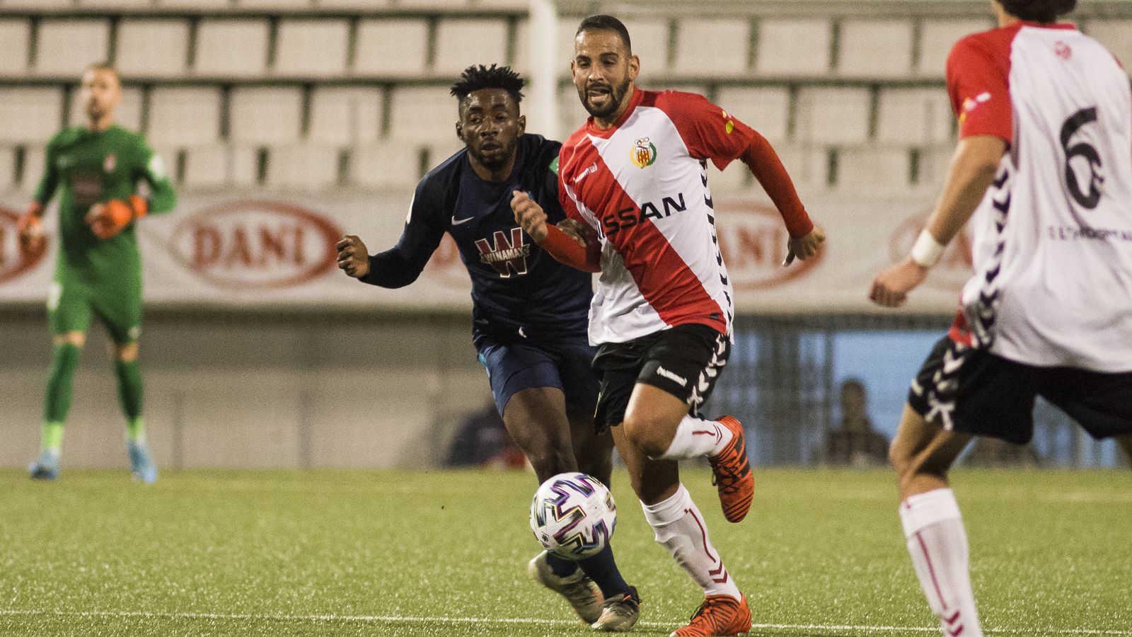 Los rojiblancos comenzaron su andadura en la Copa del Rey el año pasado ante el Hospitalet.