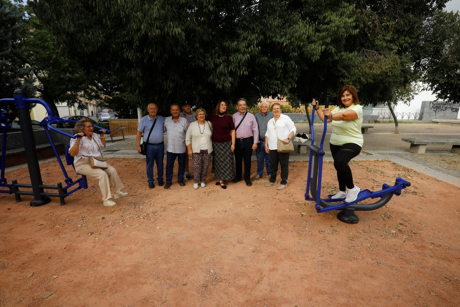 La inauguración del parque biosaludable de Levante, en imágenes