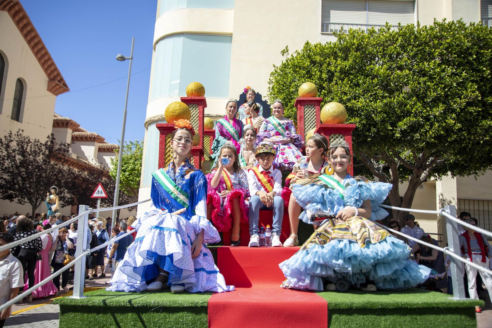Las imágnes de la misa y procesión en honor a San Marcos en El Ejido