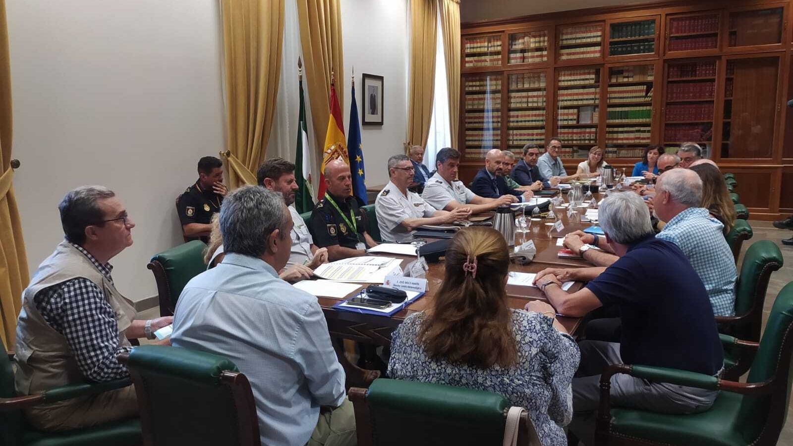 Se ha habilitado una infraestructura de más de 12.000 metros cuadrados en la zona de San Andrés para atender a todas las personas que lleguen al Puerto de Málaga.