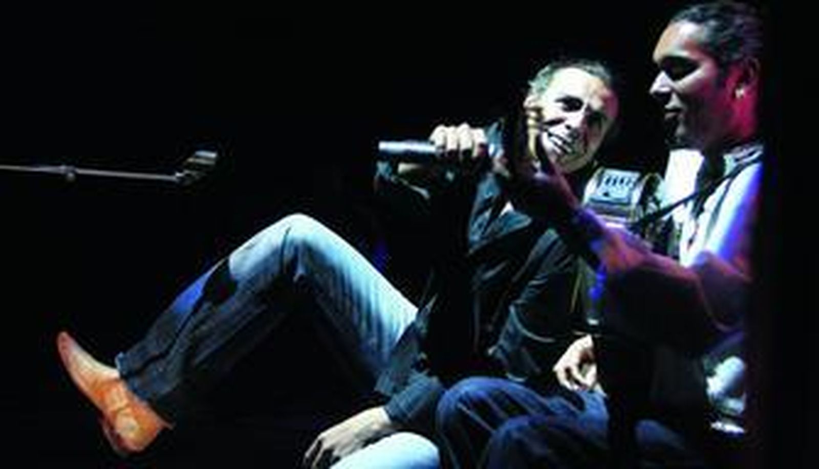 Los Navajita durante su actuación de la noche del jueves en El Alcázar