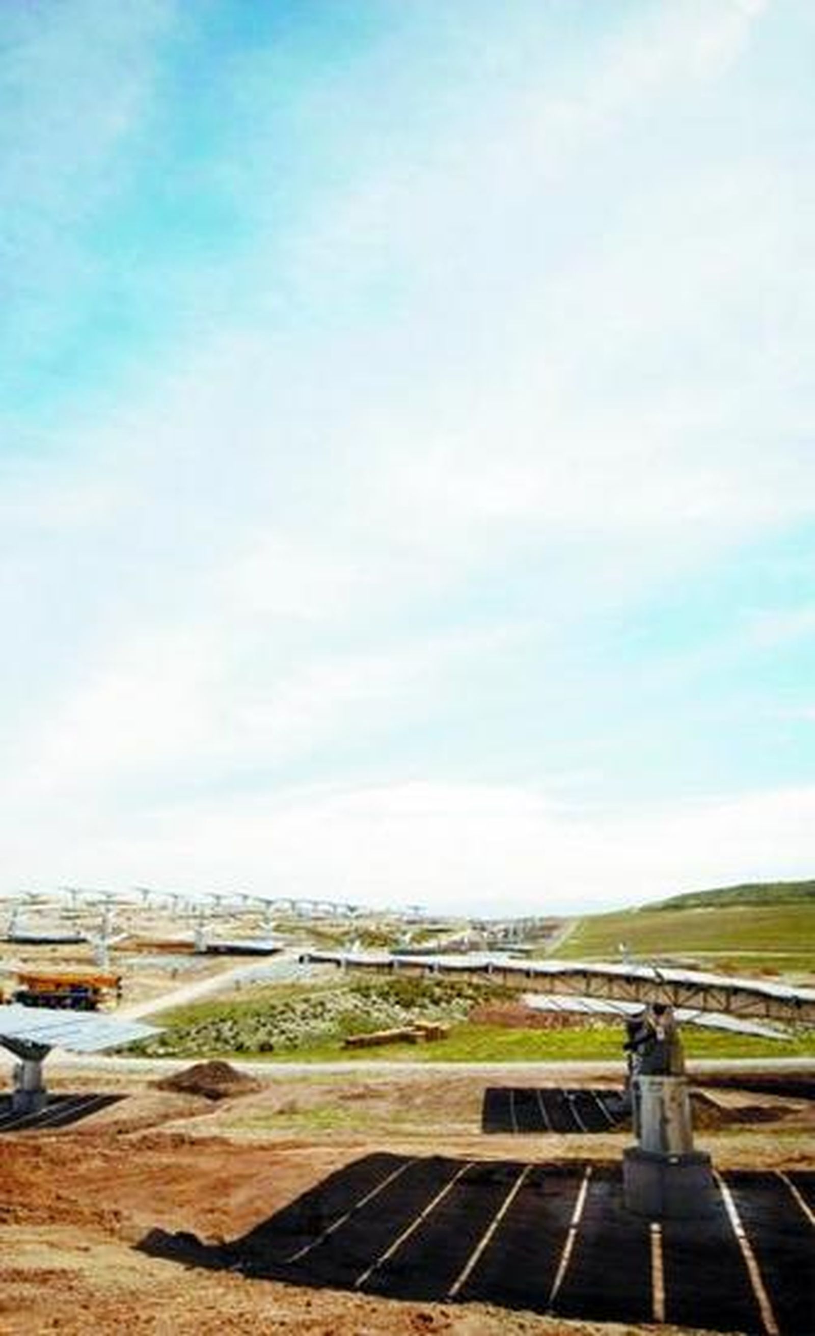 El huerto solar está ubicado a unos dos kilómetros del Parque Metropolitano.