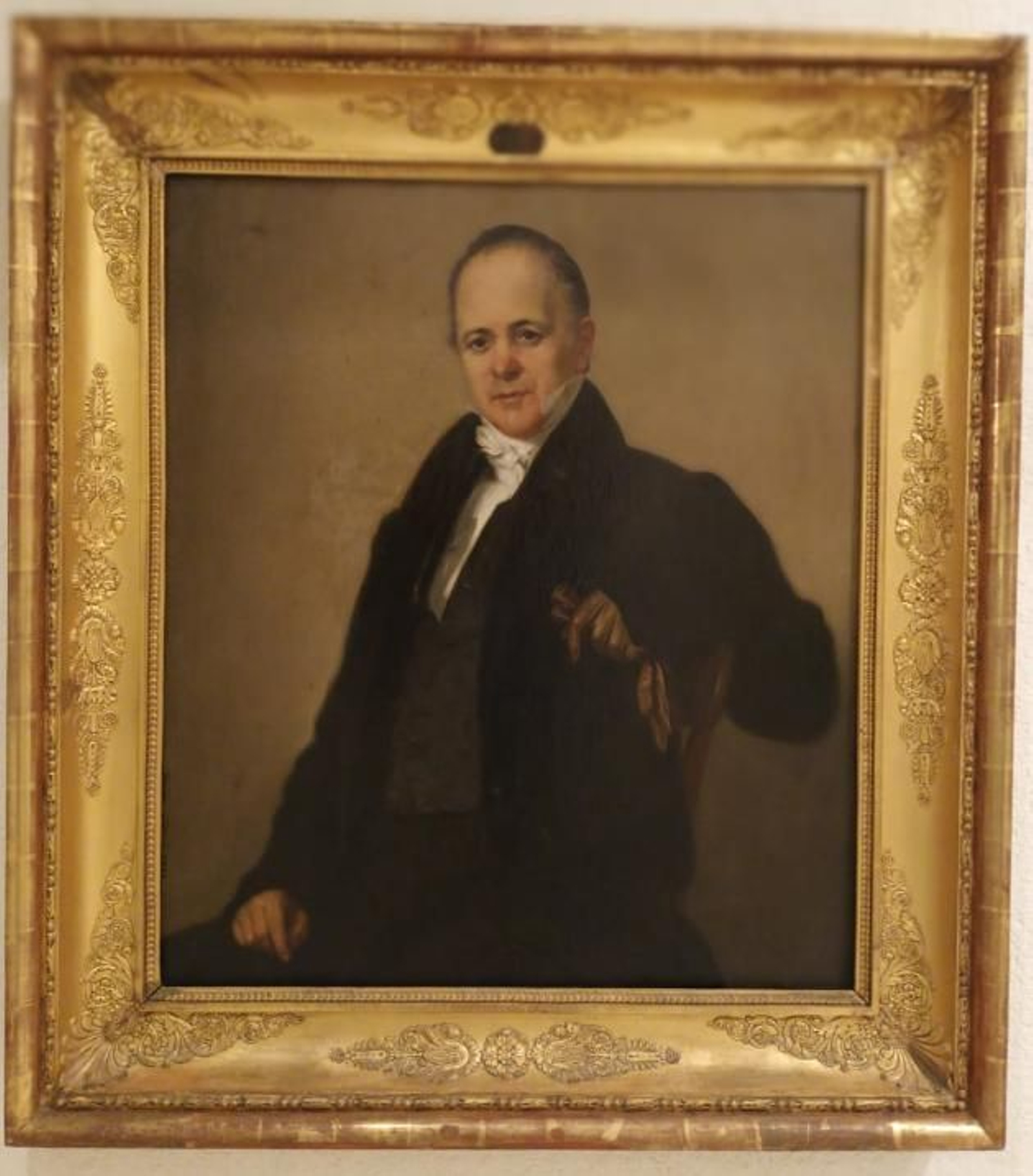 El comerciante Luis Gargollo, en cuya casa se alojó dos días el Rey.