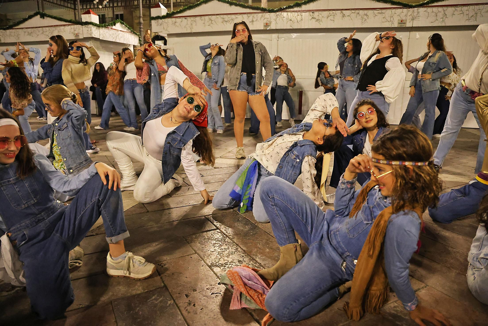 Imágenes del espectacular Flashmobe realizado en la Plaza de Las Monjas