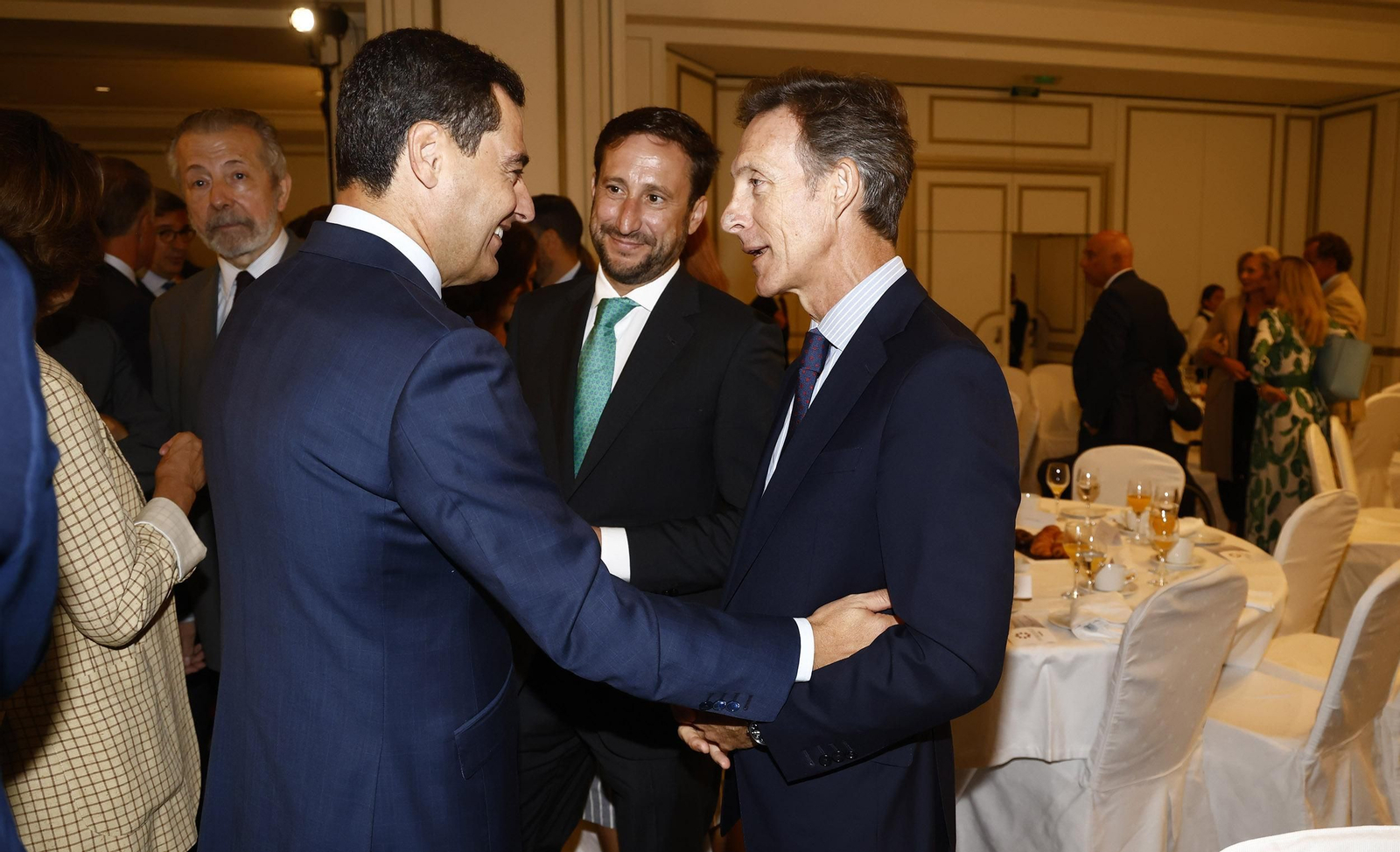 Foro Joly con Juanma Moreno en Madrid, todas las imágenes