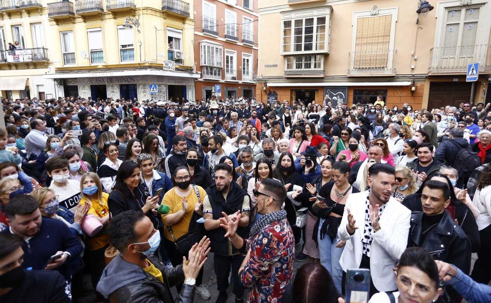 Las fotos de Gitanos, en el Lunes Santo de Málaga