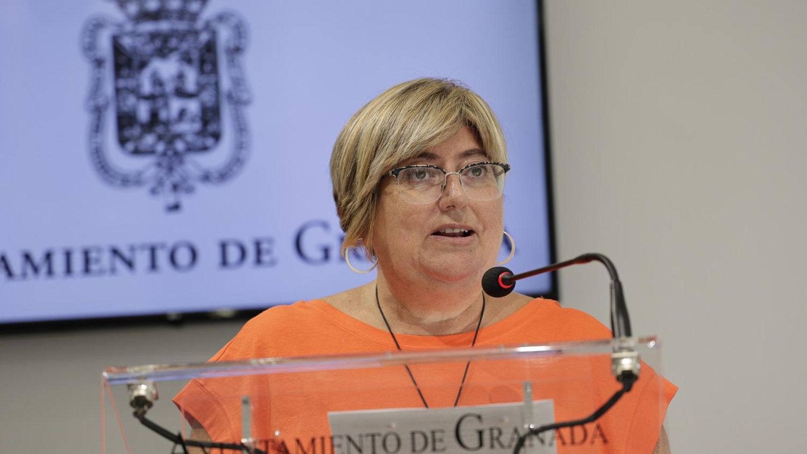 Ana Muñoz, hoy tras la comisión extraordinaria de Economía.