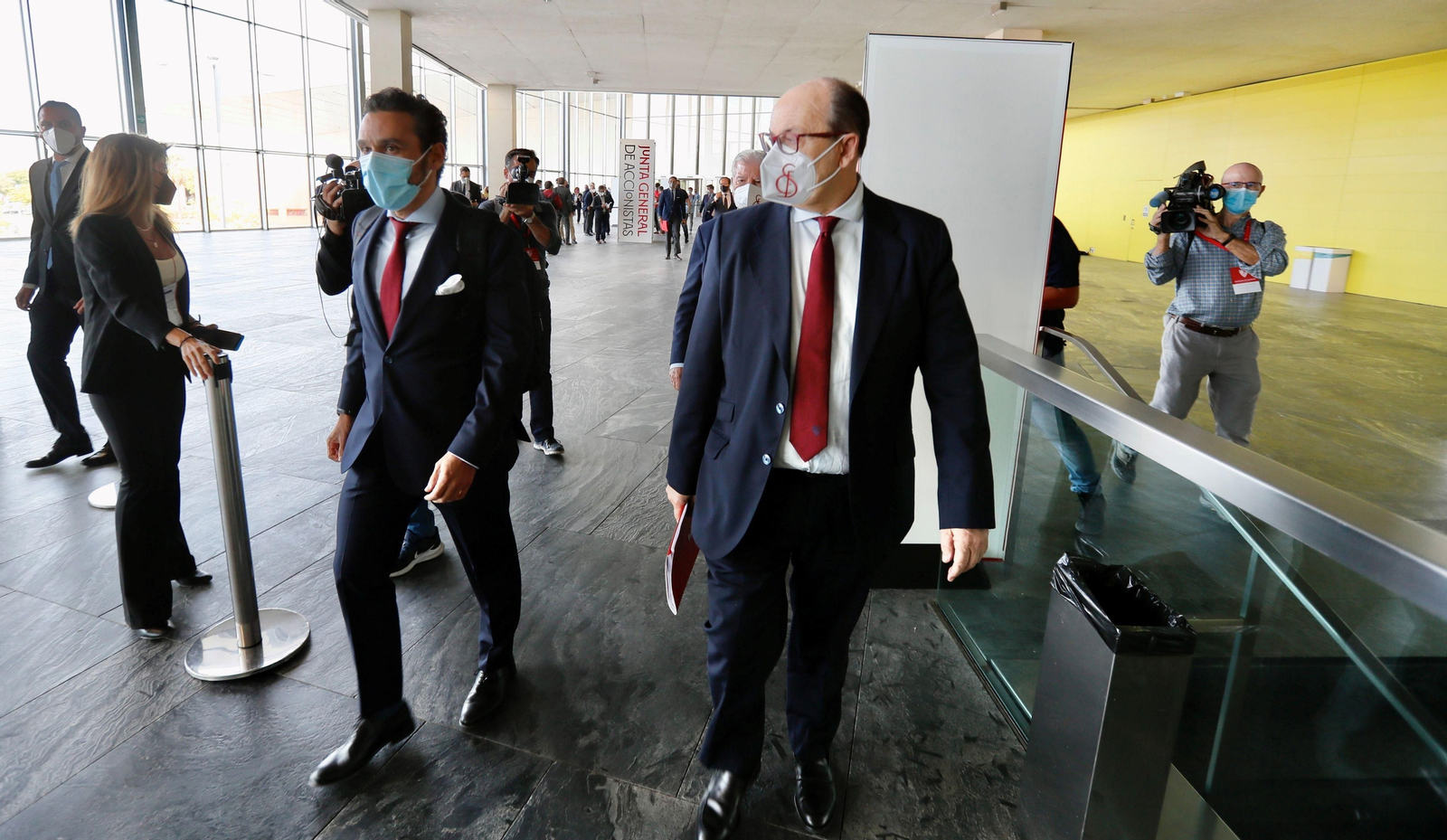 Del Nido Carrasco y Castro, en la última Junta de Accionistas.