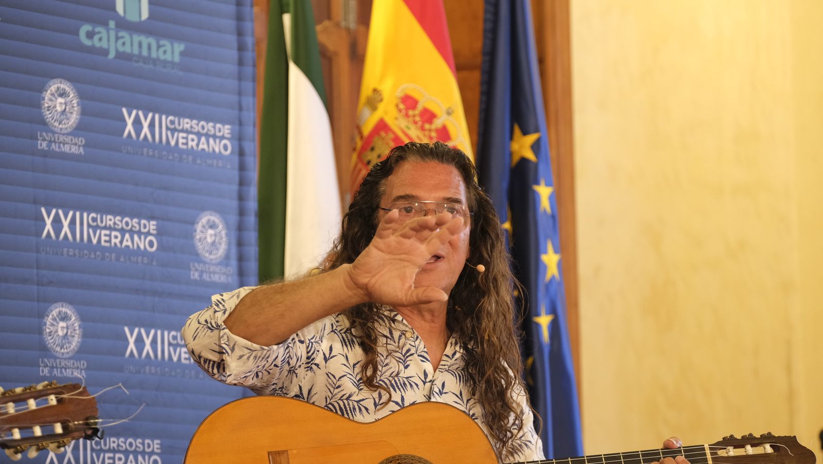Fotogalería curso de guitarra flamenca de Tomatito. Almería