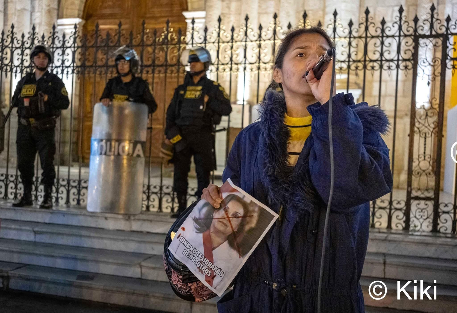 Conflicto en Perú. Foto Kiki