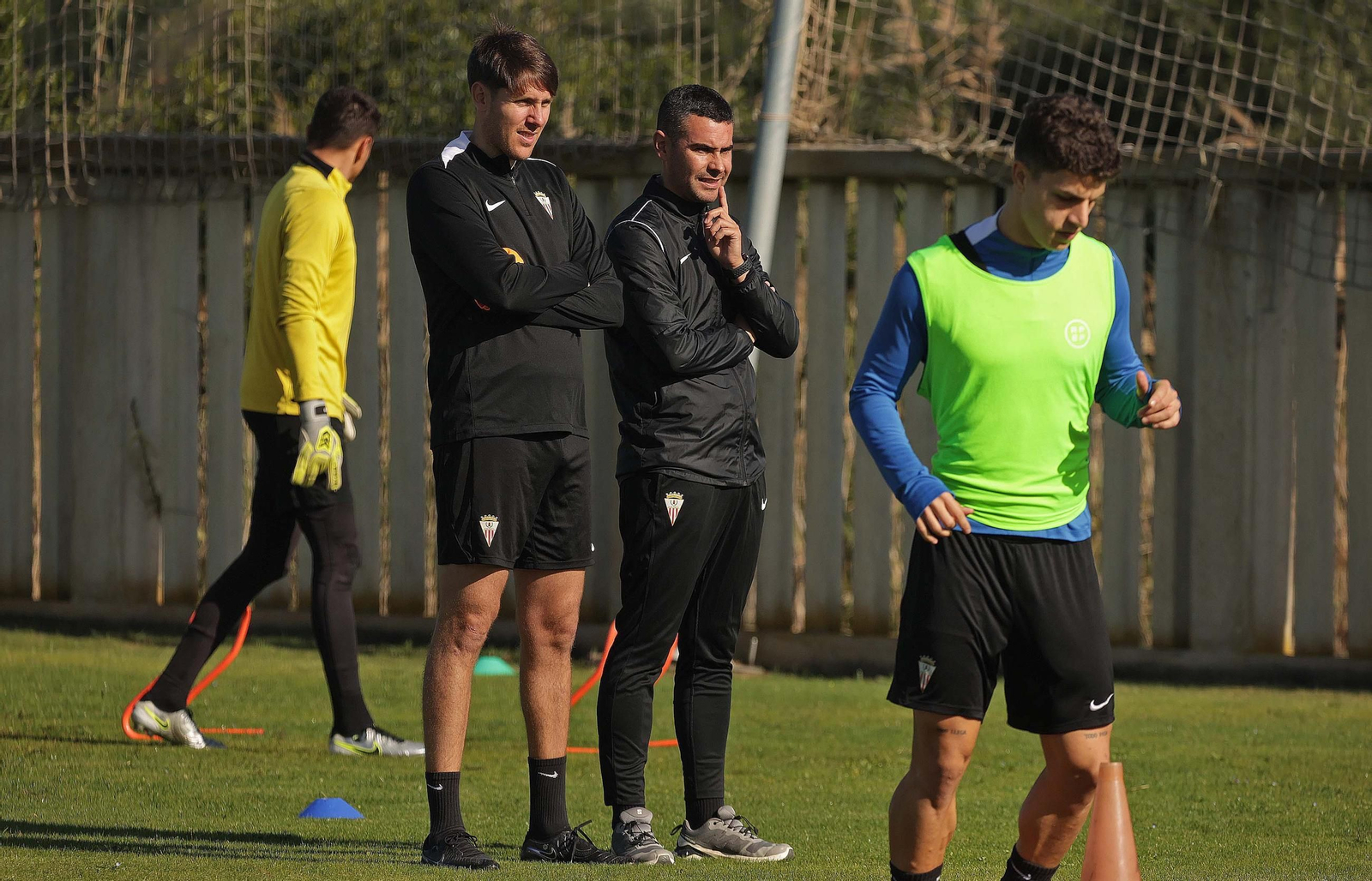 Fotos del entrenamiento del Algeciras preparatorio al partido del domingo en Marbella