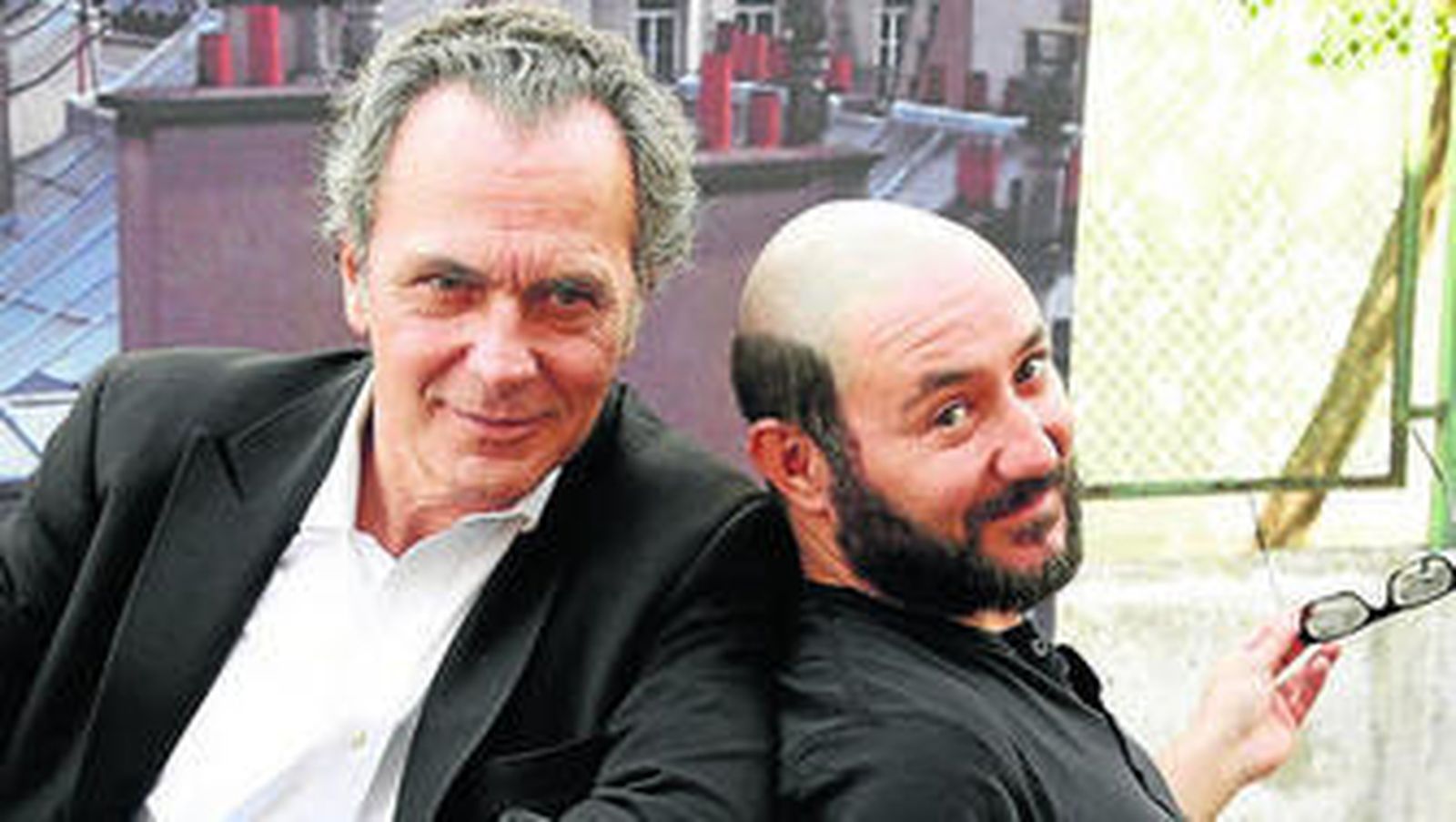 José Coronado y Carlos Santos son Jesús Guimera y Luis Roldán en 'El hombre de las mil caras'.