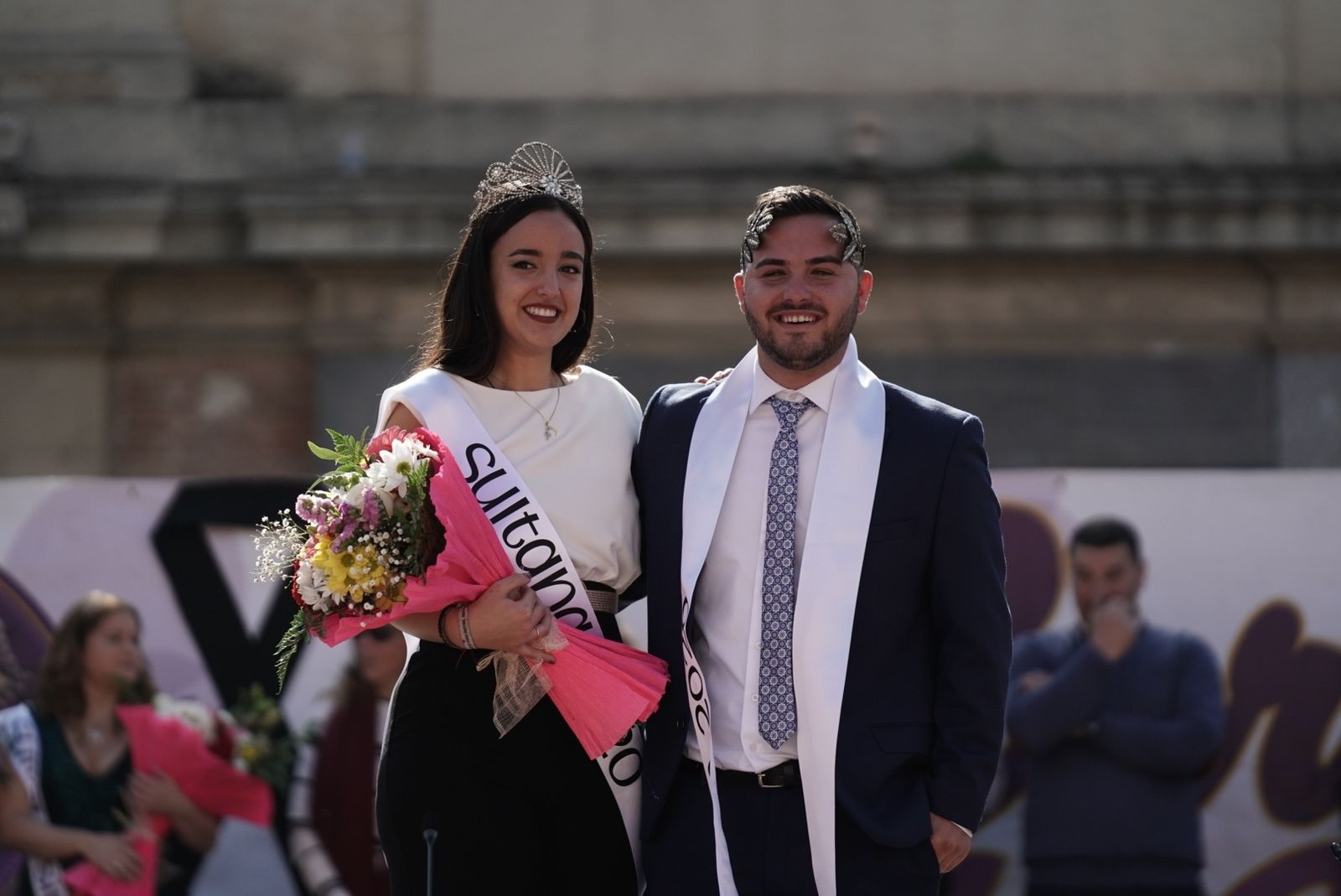 Alba Jiménez y Joaquín Vázquez, elegidos sultanes del Carnaval de Córdoba 2020.