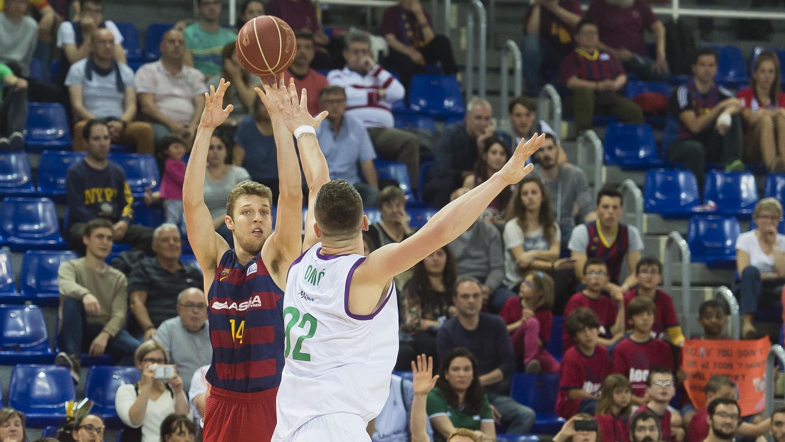 Las imágenes del Barcelona-Unicaja