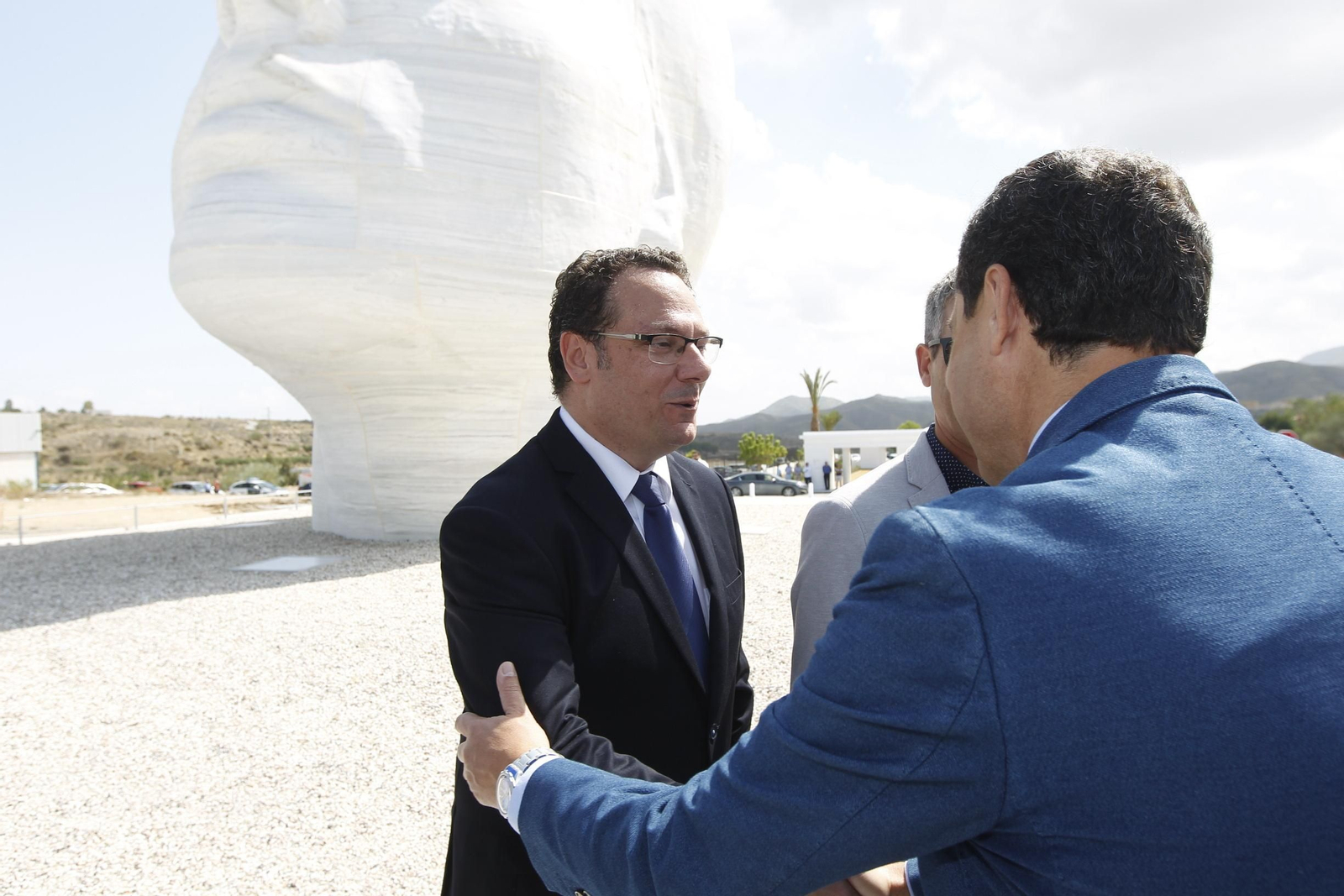 Inauguración escultura 'La Mujer del Almanzora'. Olula del Río