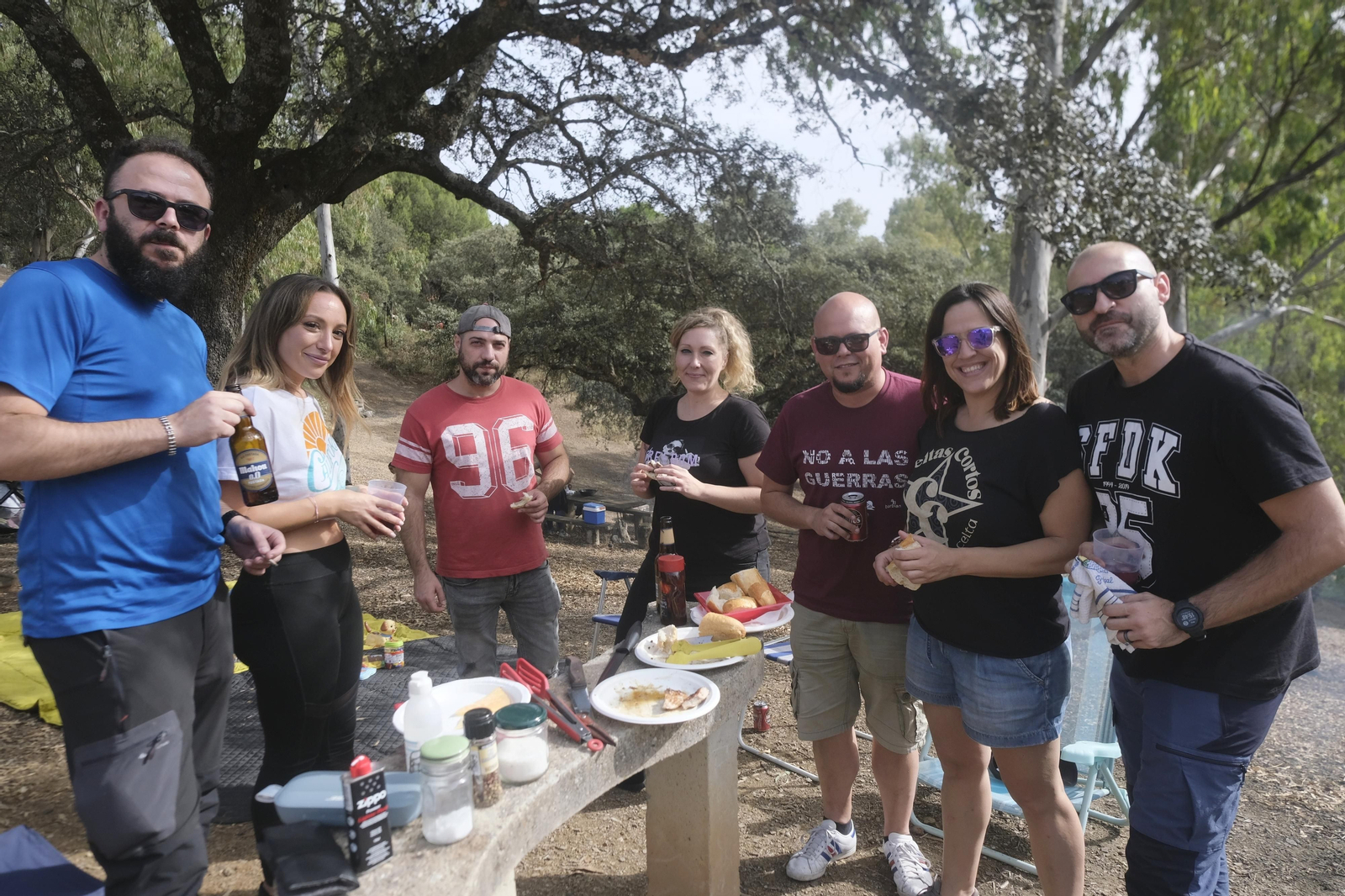 Los peroles por San Rafael en Los Villares, en imágenes