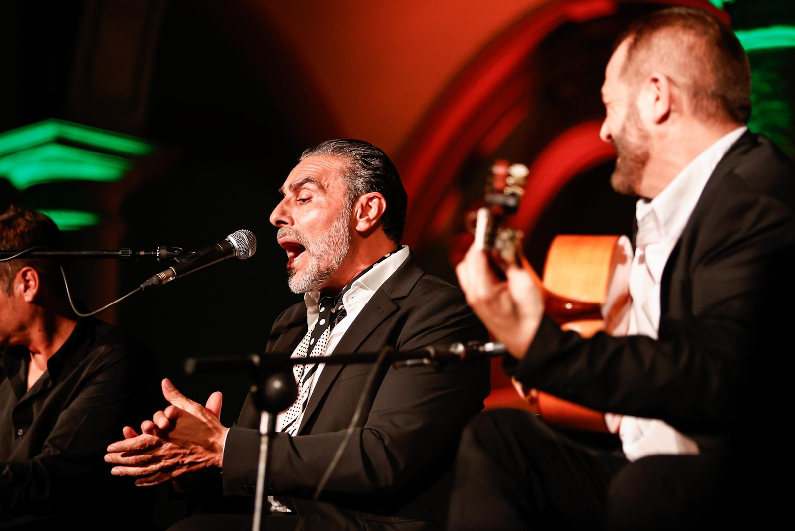 Pedro el Granaíno hace vibrar la Abadía del Sacromonte durante I Bienal de Flamenco de Granada: en imágenes