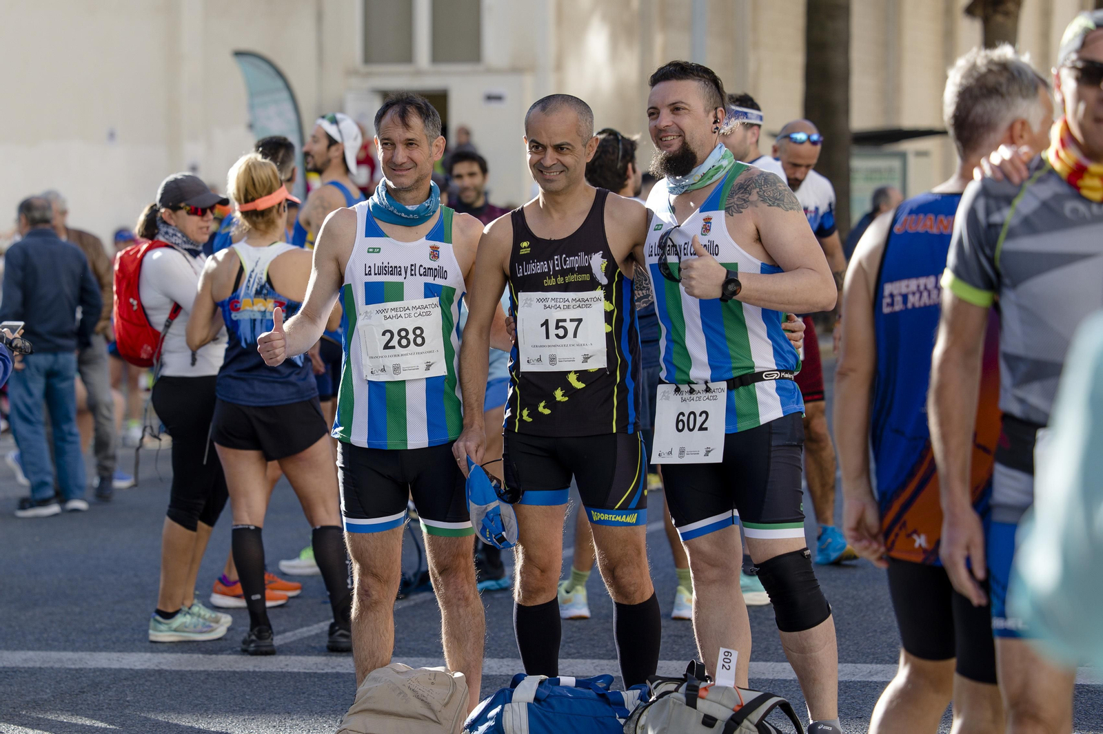 Las imágenes de la media maratón Bahía de Cádiz 2023.