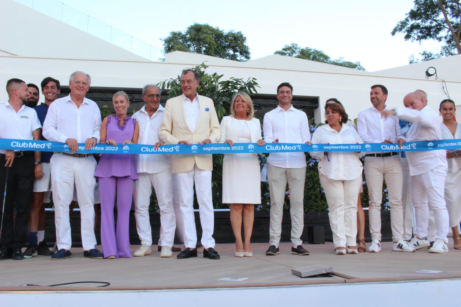 La inauguración internacional del hotel Club Med Magna Marbella.