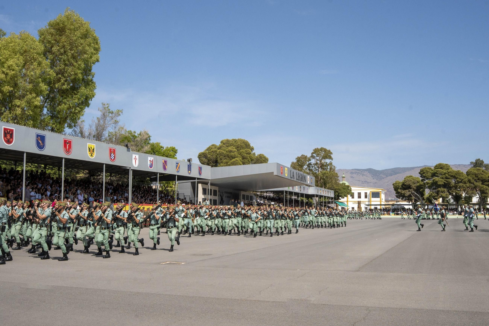 El CV (105) aniversario fundacional de la Legión