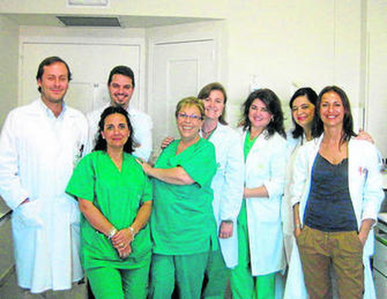 Equipo de la unidad de reproducción del hospital de Jerez.