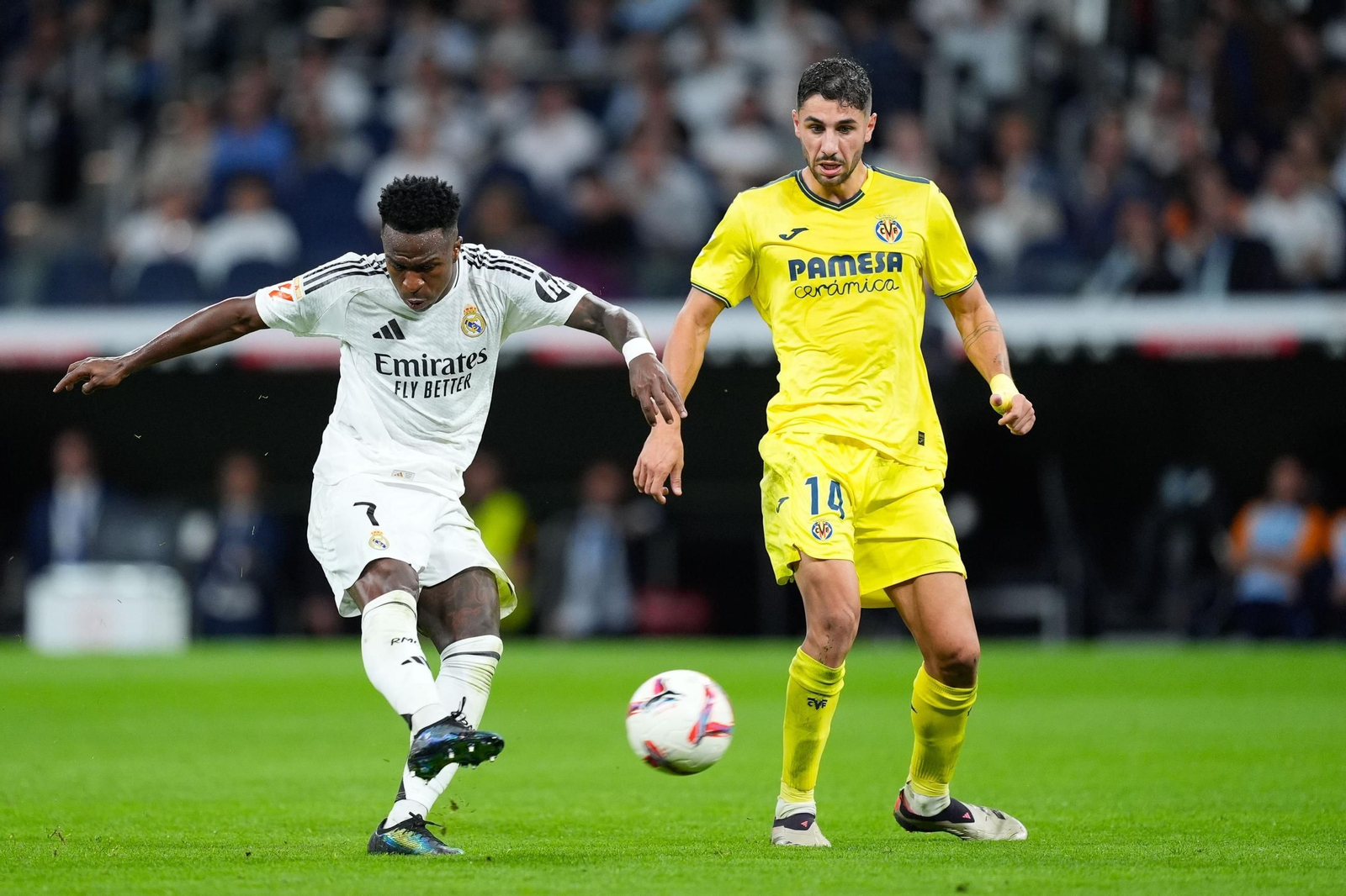 Las mejores imágenes del Real Madrid - Villarreal