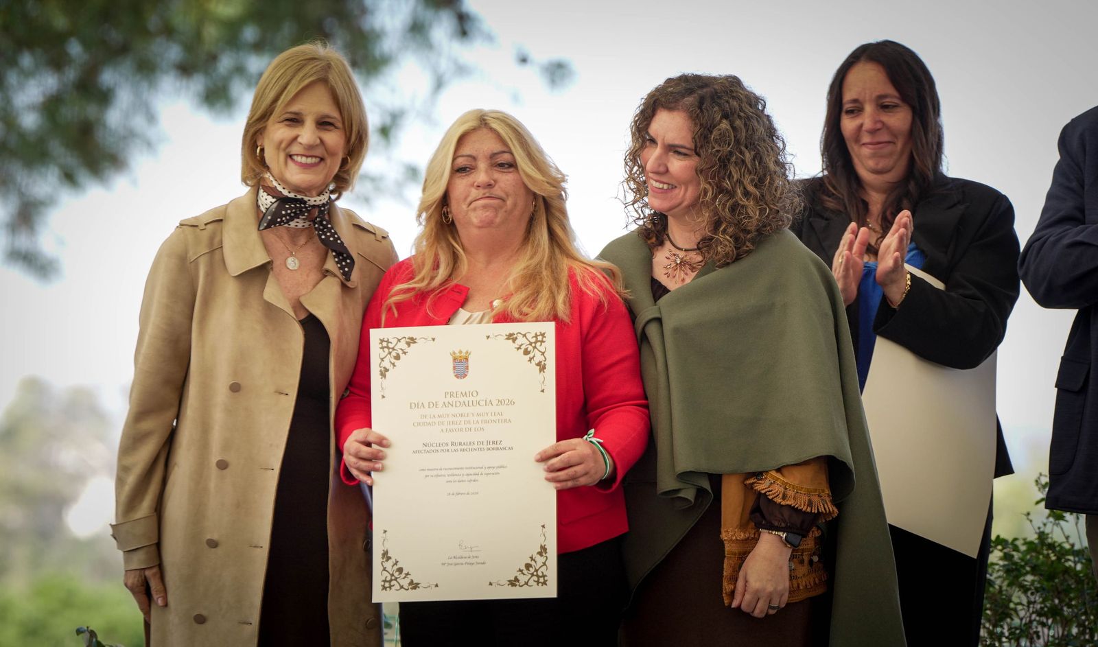 Imágenes de la entrega de Premios de Andalucía a los Núcleos Rurales de Jerez