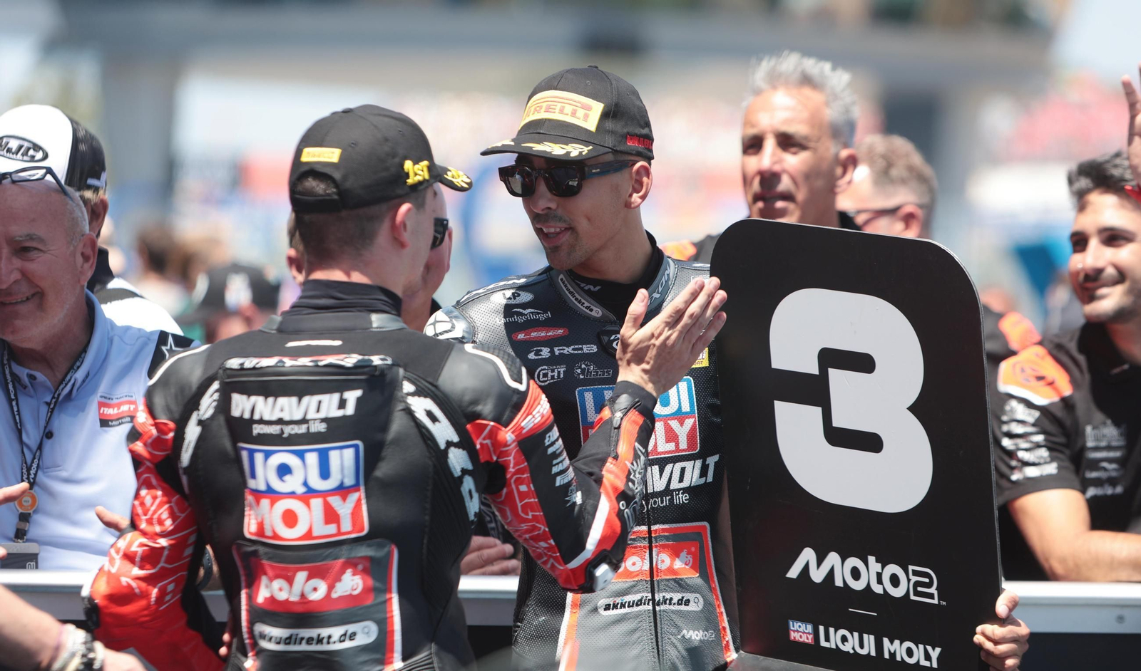 Imágenes de la Pole de Moto2 en el Gran Premio de Jerez 2025