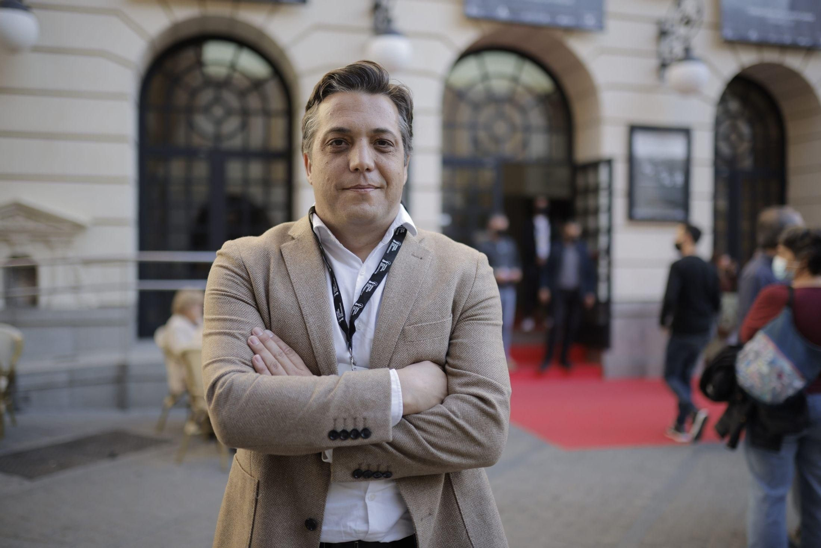 Paco Ortiz en el estreno de 'Algo salvaje. La historia de Bambino'