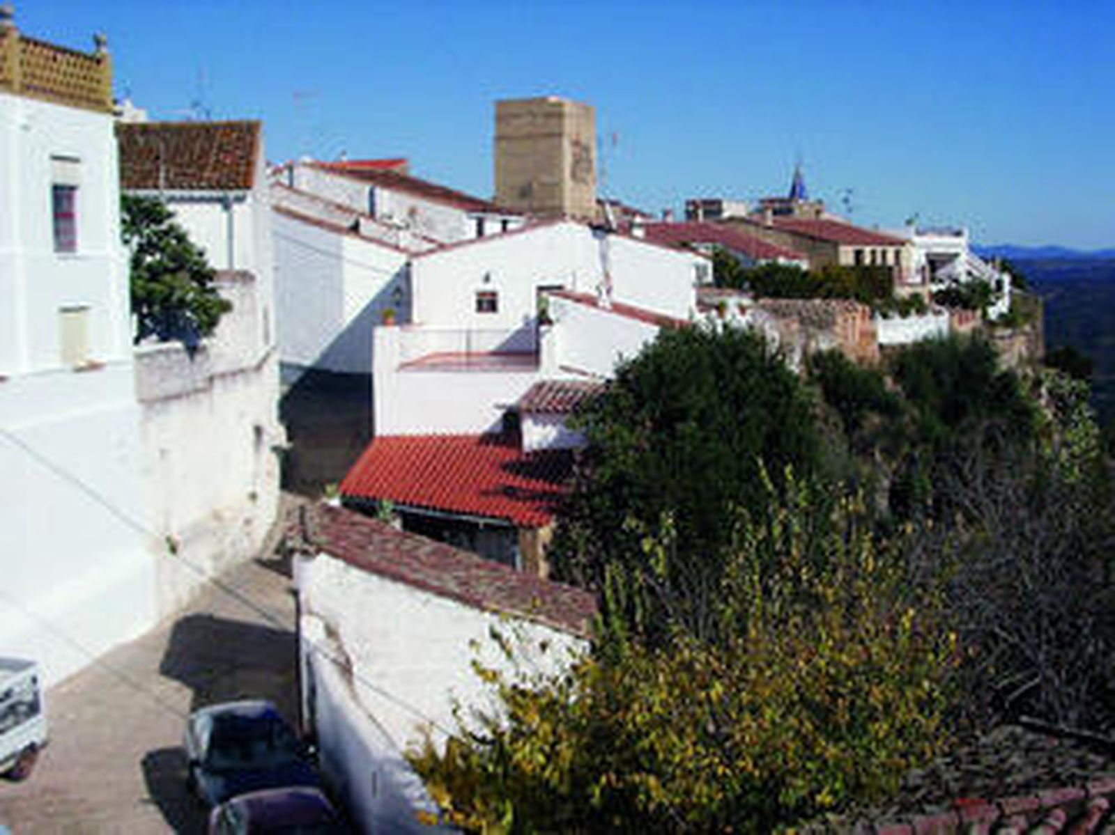 Zona de nueva rehabilitación en Zufre.