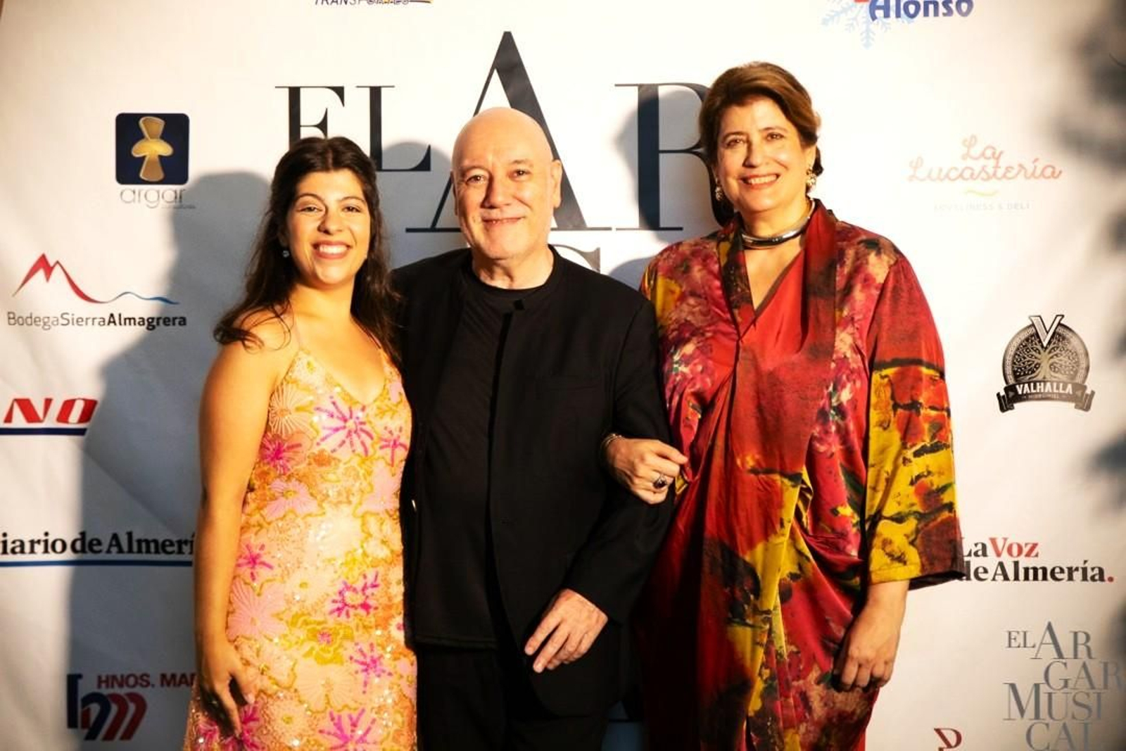 El compositor y pianista Miquel Ortega, la directora de El Argar Musical, Ana Häsler, y la soprano Patricia Calvache.
