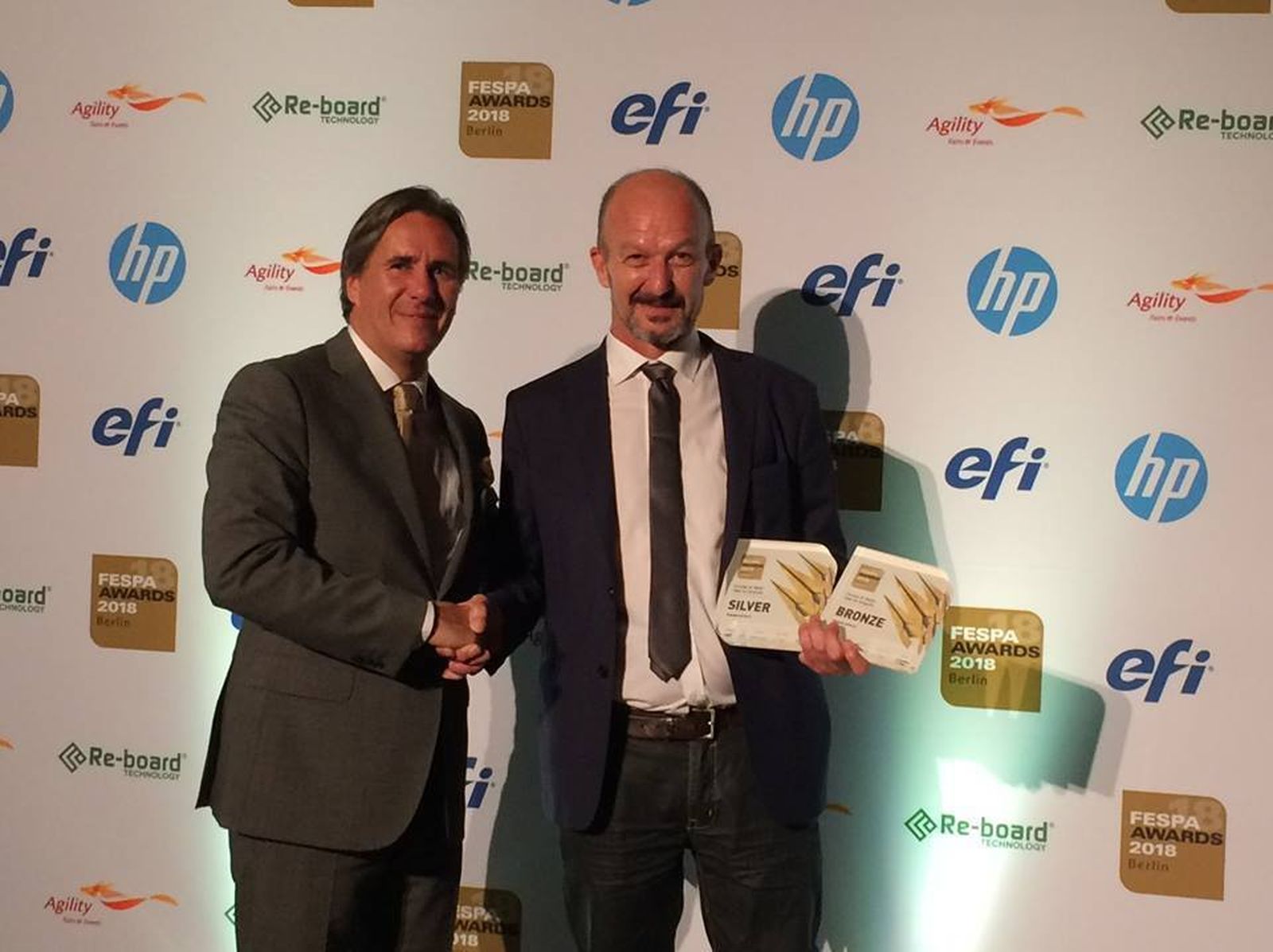 Christian Walter recogió su premio a finales de mayo.