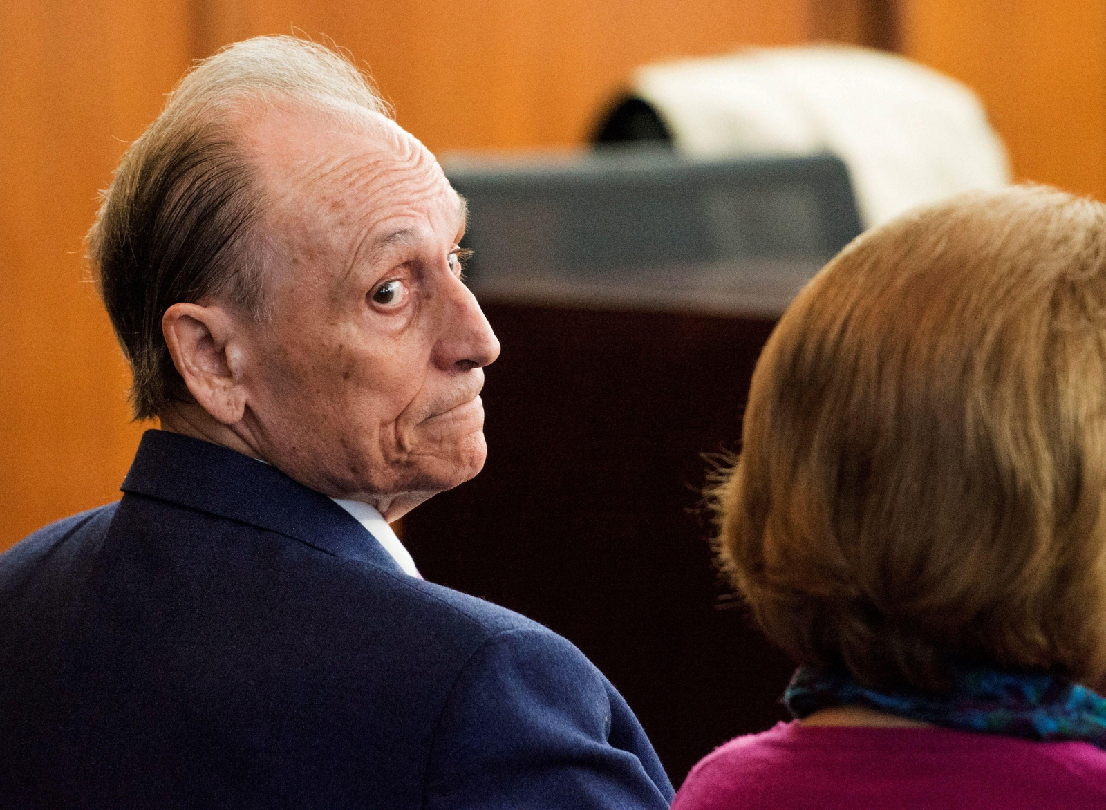 Manuel Ruiz de Lopera, en la sala del juicio