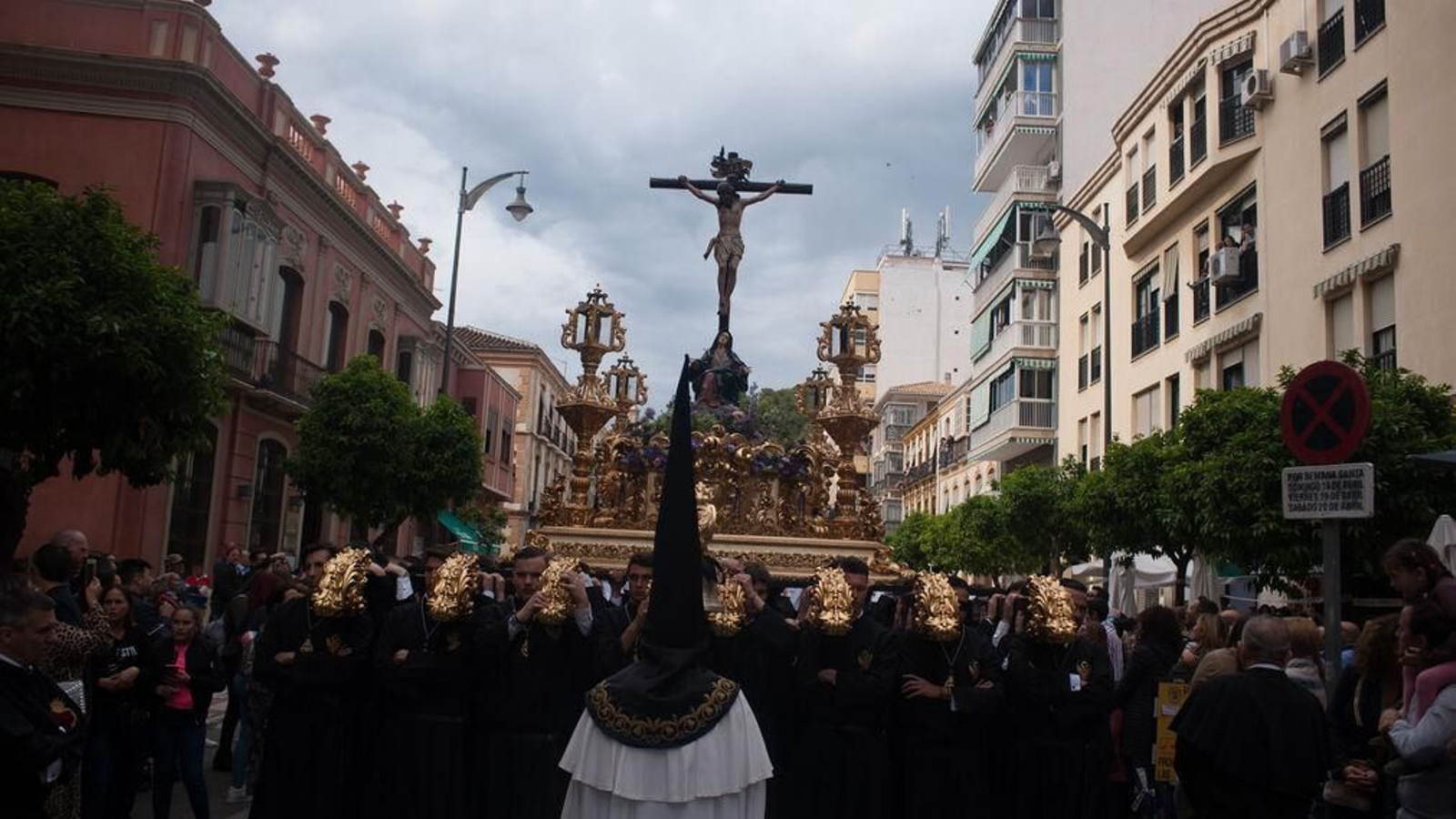 El Santísimo Cristo del Amor en el Viernes Santo de 2019.